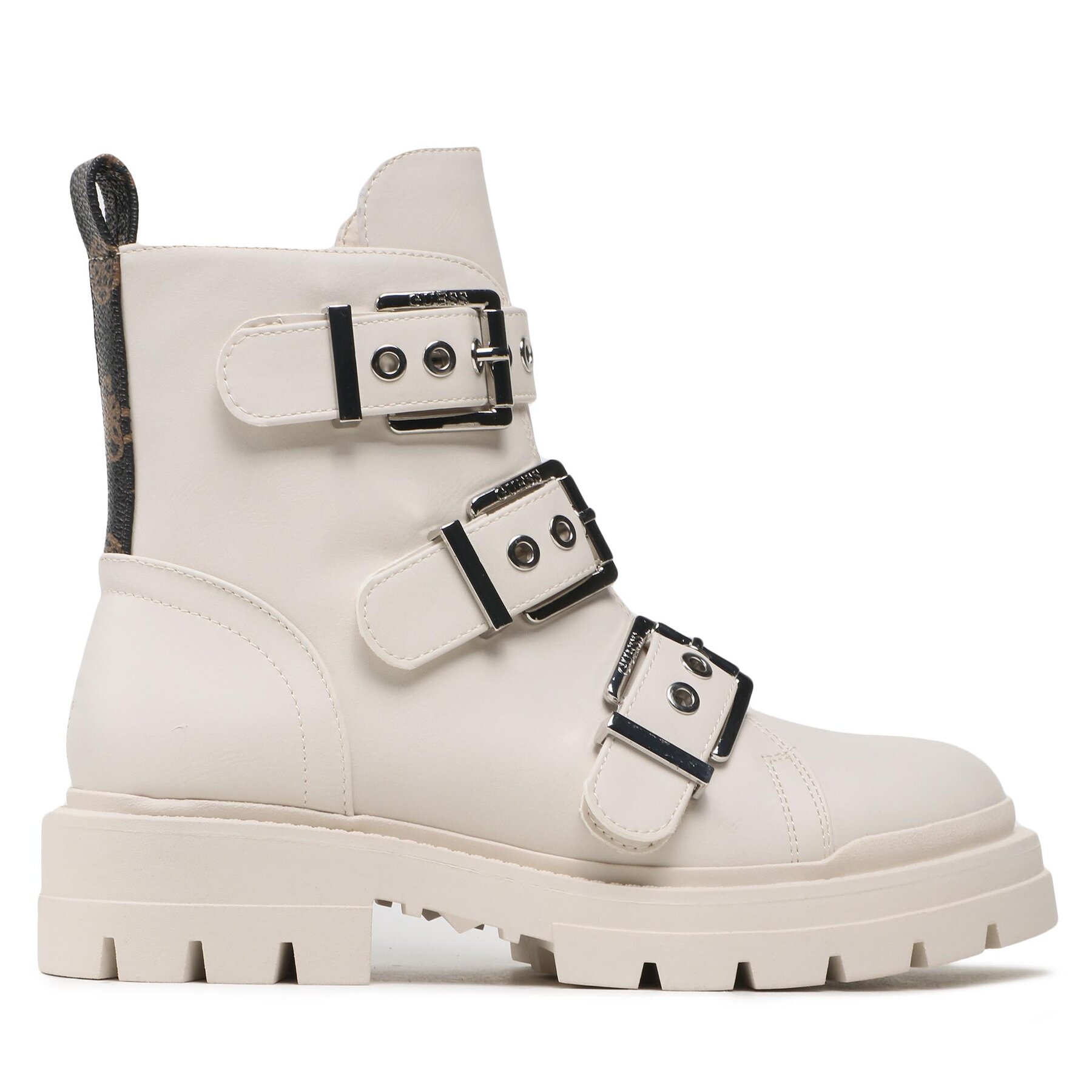 Боти Guess FL7OBI LEA10 Екрю