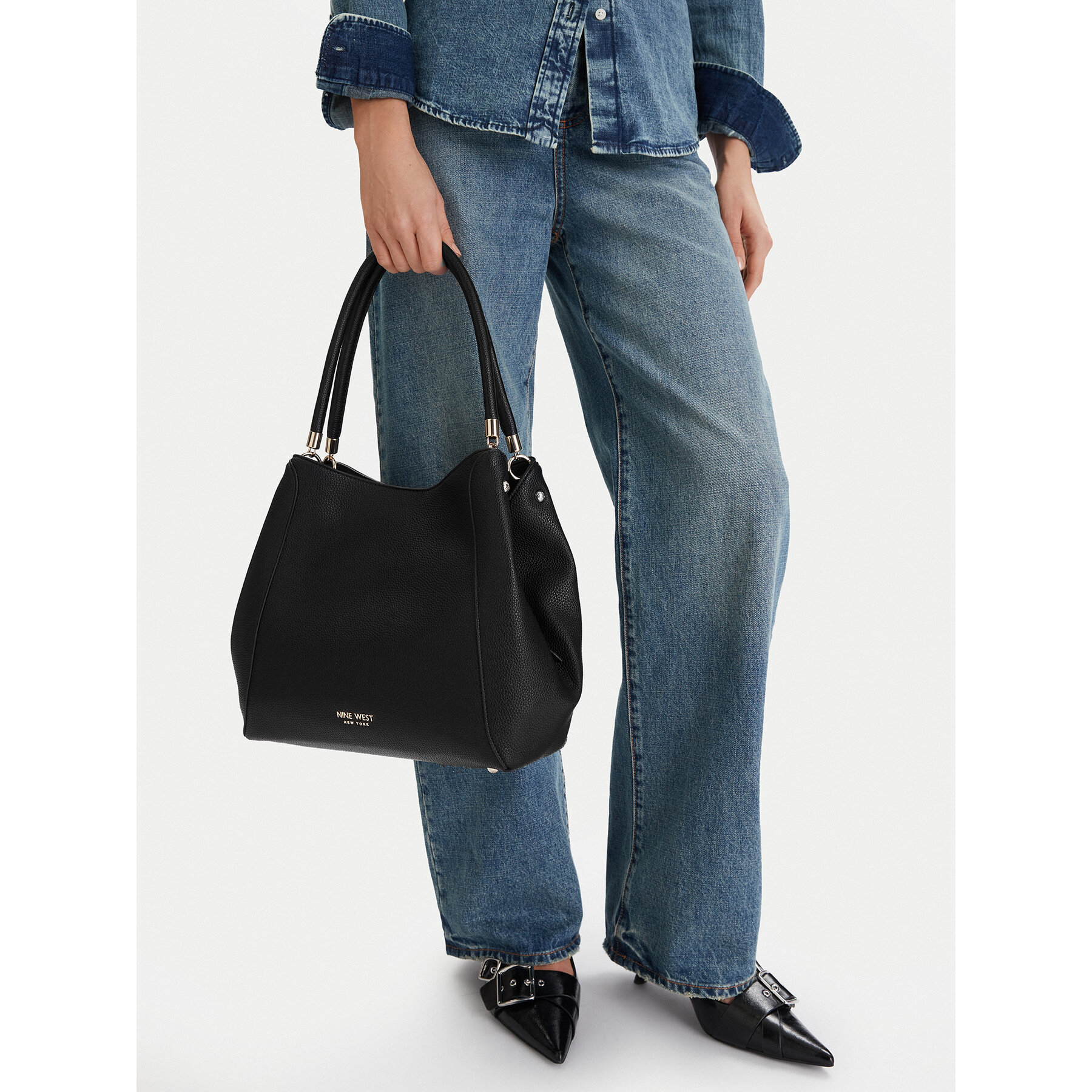 Geantă Nine West CEO-Olira-LDA8566 Negru