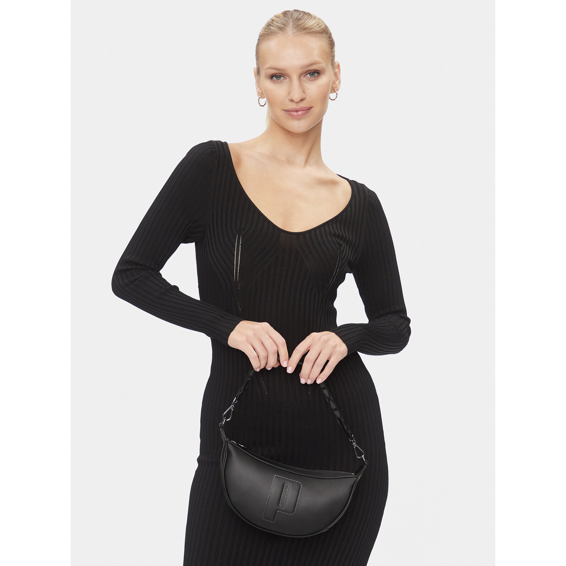 Geantă Puma Sense Mini Hobo 079583 Negru