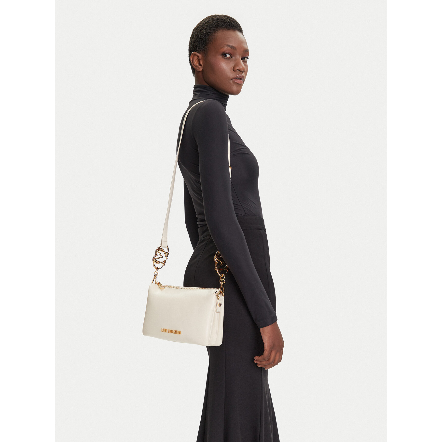 Geantă LOVE MOSCHINO JC4075PP1NLF0110 Écru