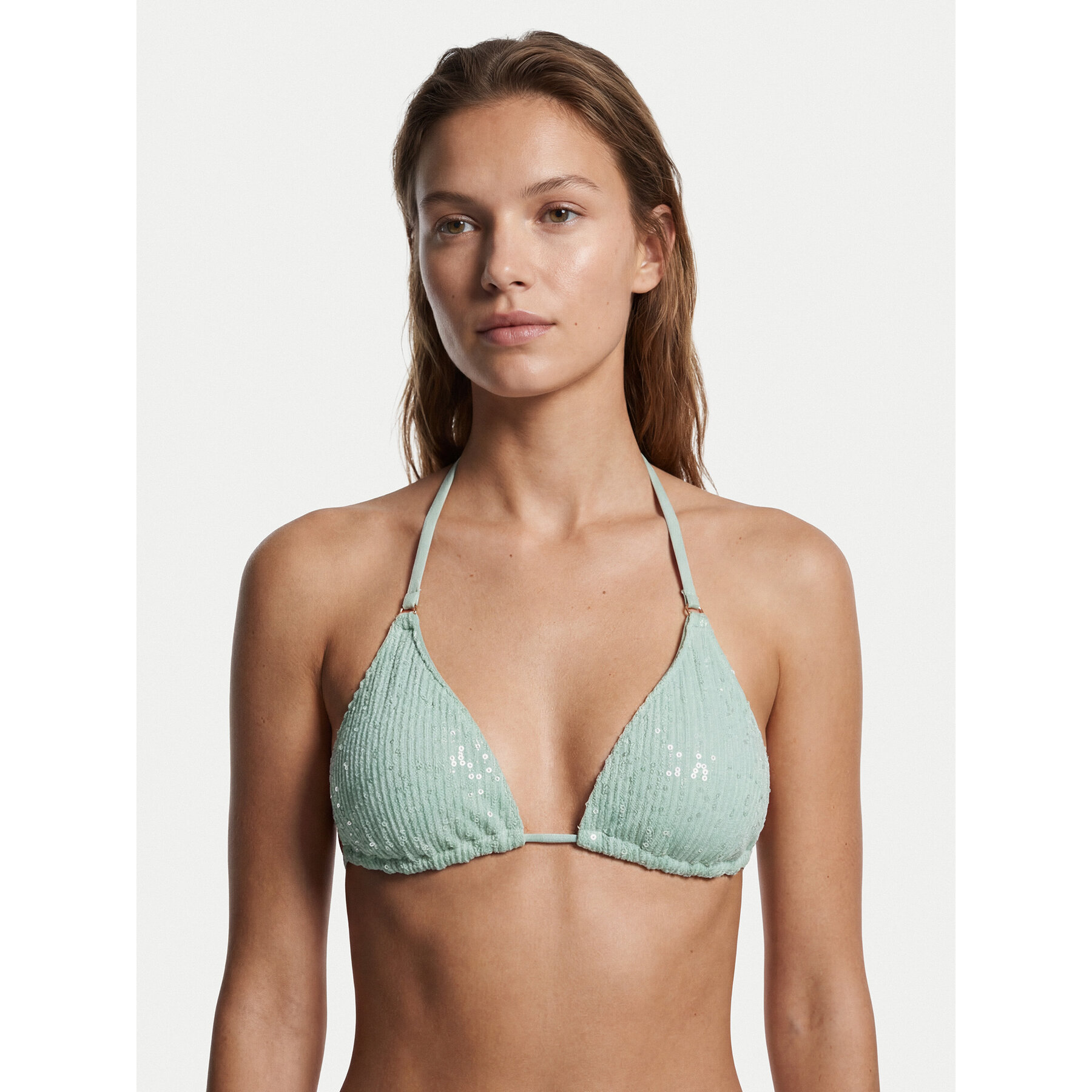 Guess Bikini-Oberteil E6GJ07 KBMV0 Grün