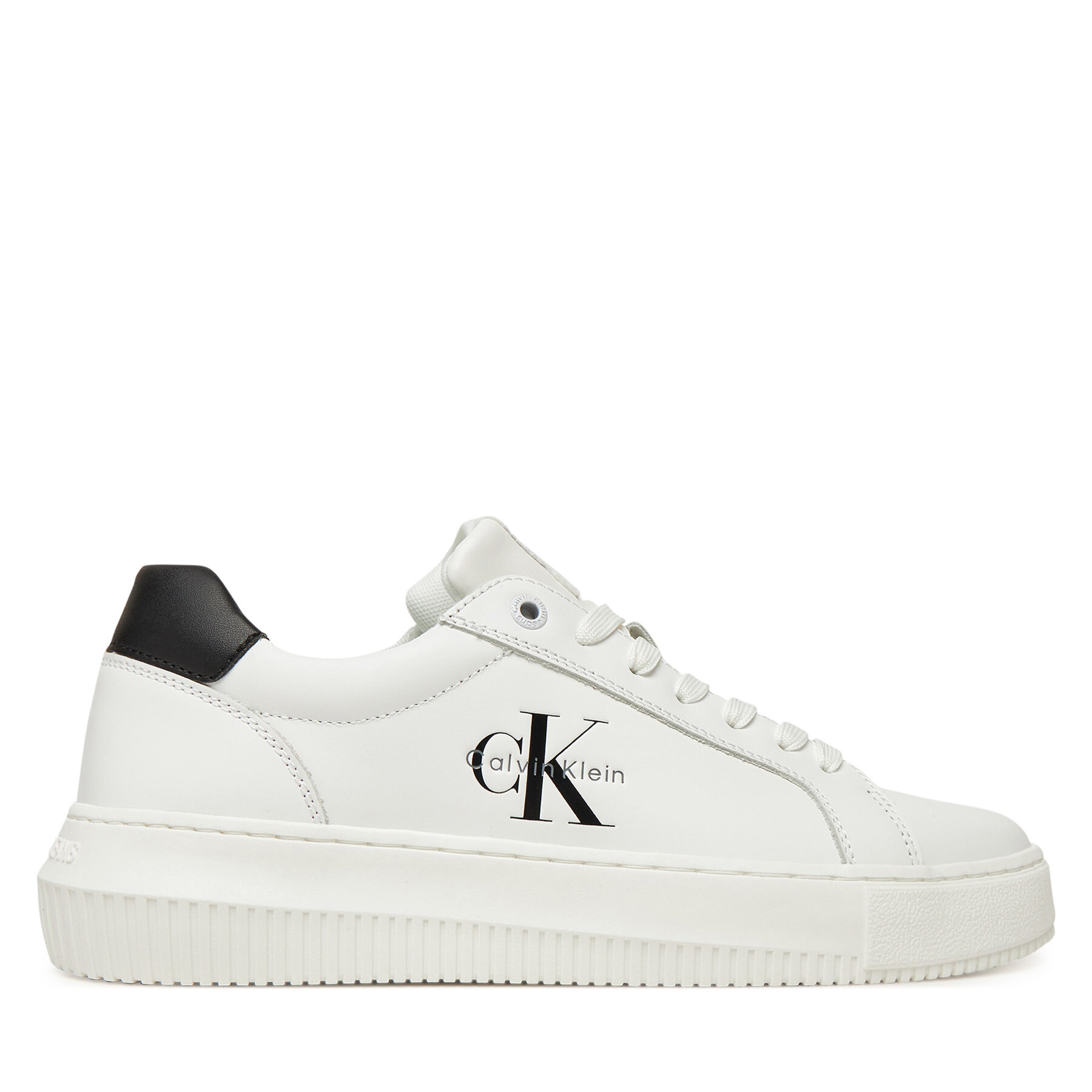 Sneakersy Calvin Klein Jeans YW0YW01872 Biela