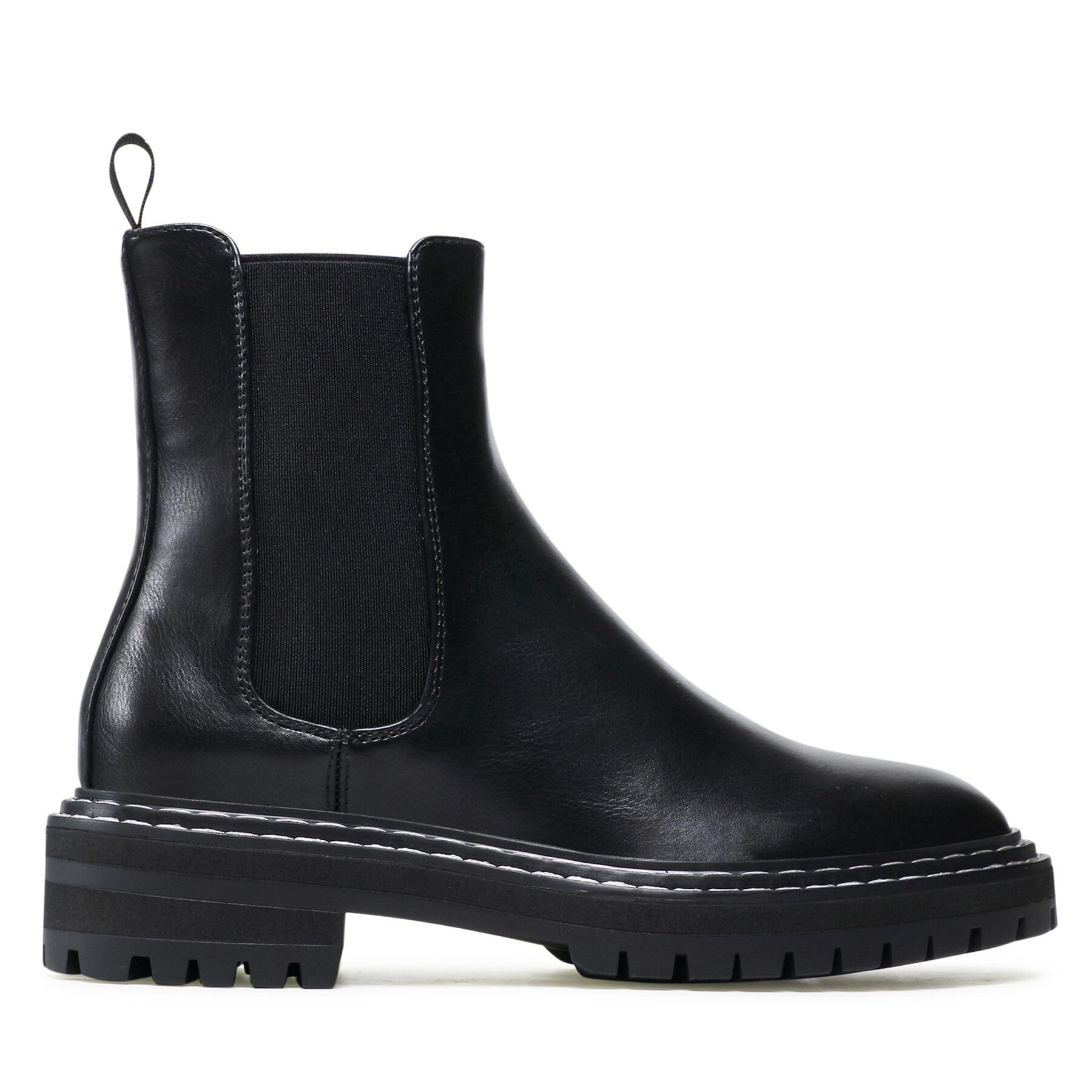 Jātnieku stila puszābaki ONLY Shoes Chelsea Boot 15238755 Melns