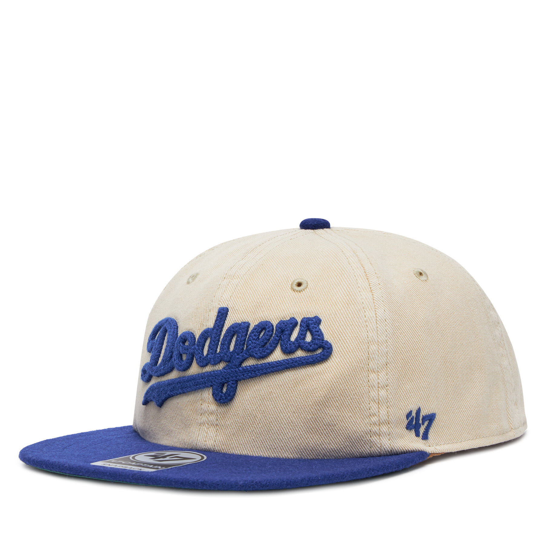 Cappellino 47 Brand MLB LA Dodgers Fieldstone ’47 CAPTAIN RL B-FLDST12HTP Bianco