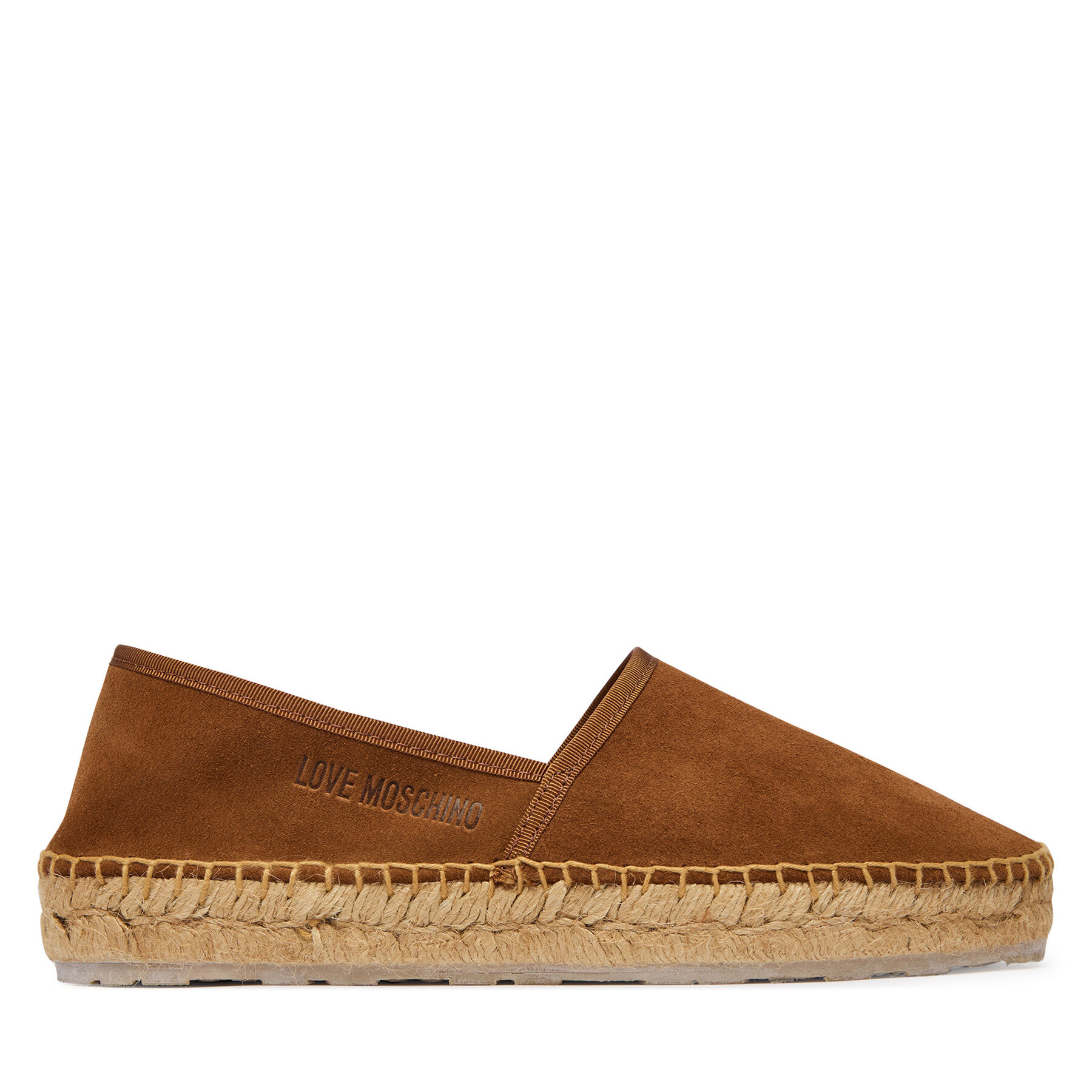 Espadrilky LOVE MOSCHINO JA10572G0OIG5200 Hnedá
