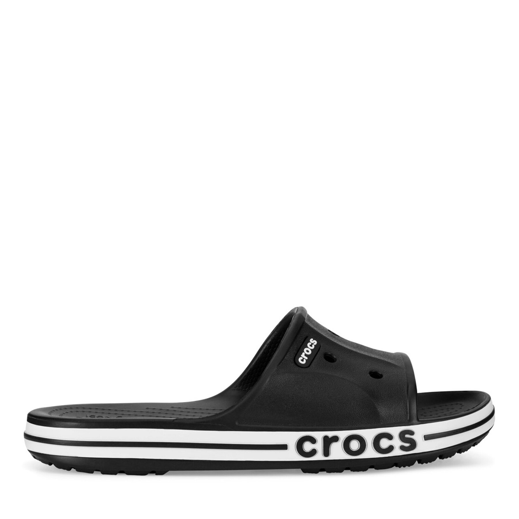 Pánske Šľapky Crocs, Rozmer: 41_42, Čierna, BAYABAND SLIDE 205392-066