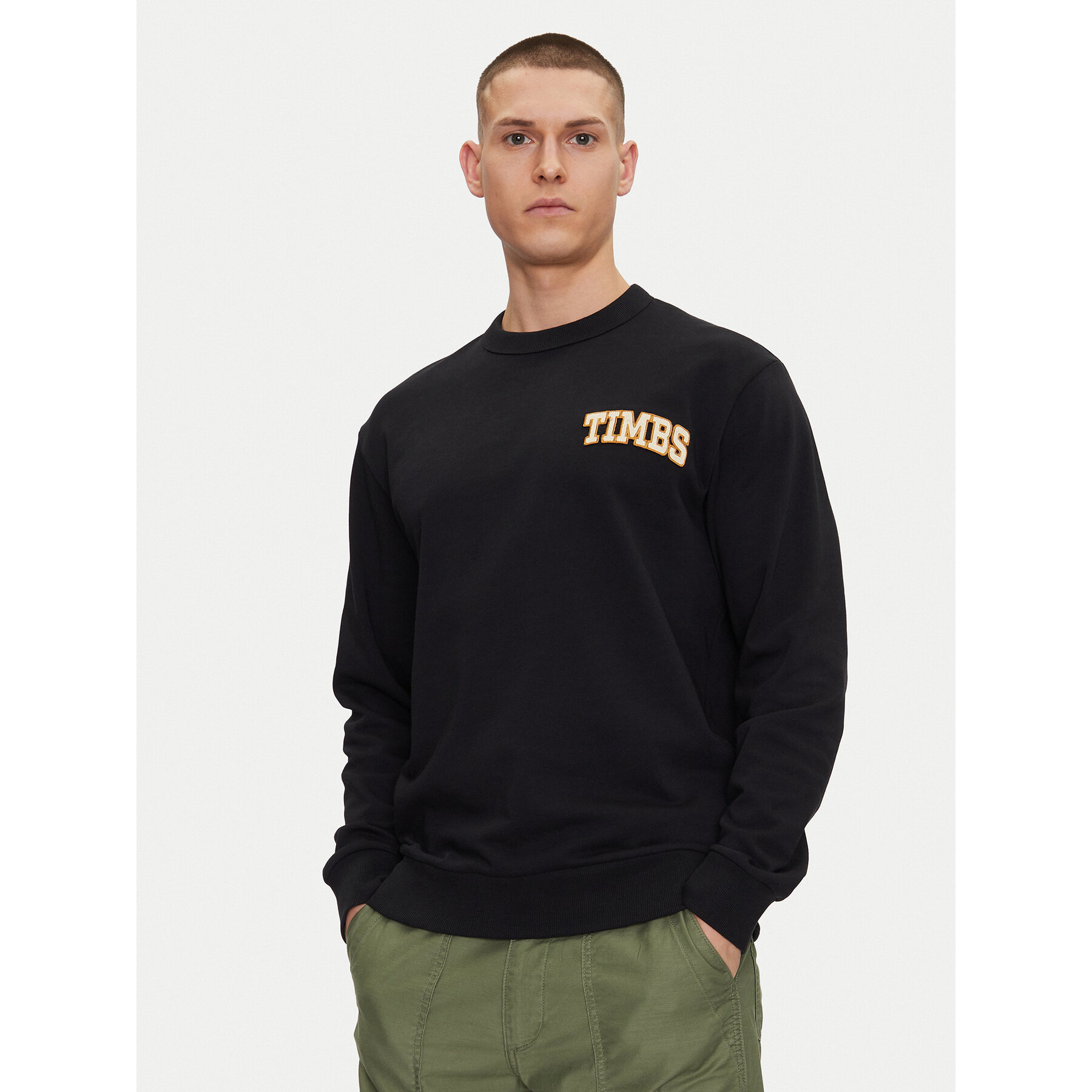 Timberland Sweatshirt TB0A6GPQ Schwarz Regular Fit