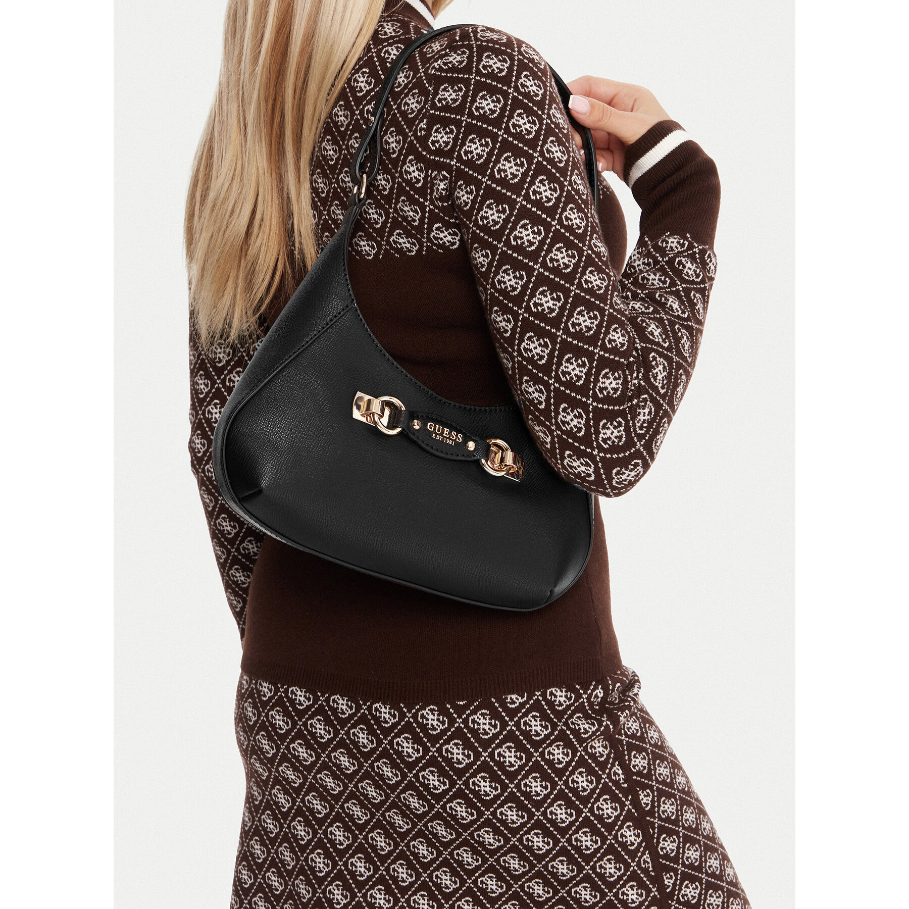 Дамска чанта Guess Mimina HWBG80 15180 Черен