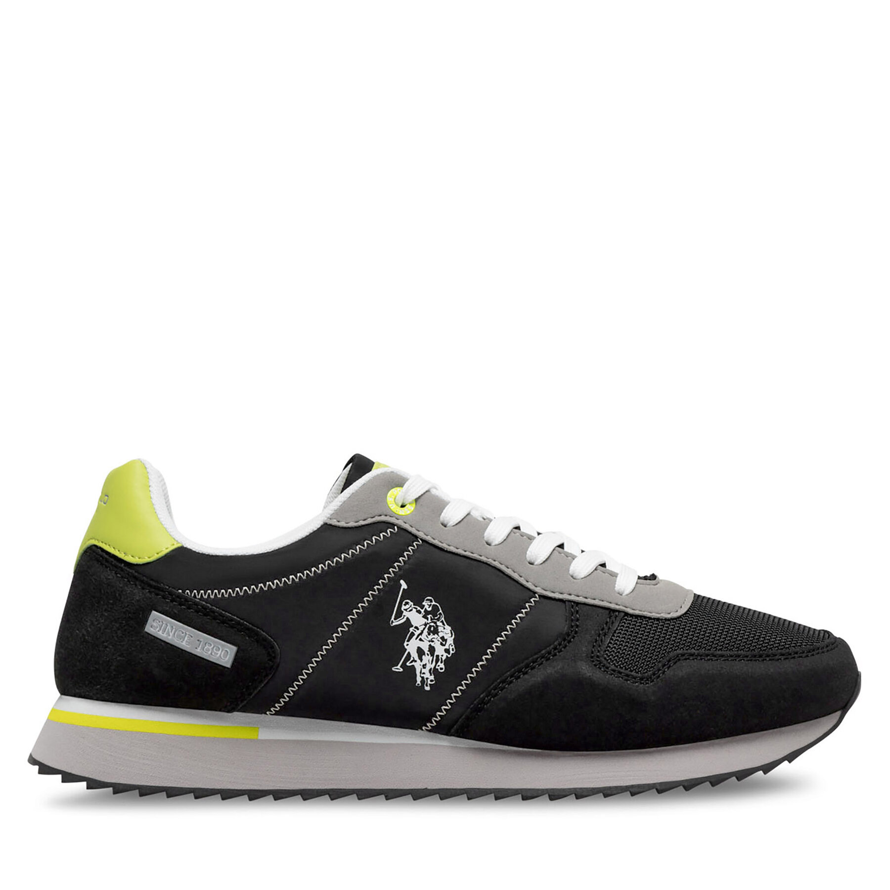 Męskie U.S. Polo Assn. Sneakersy, Rozmiar 44 Czarny ALTENA001A
