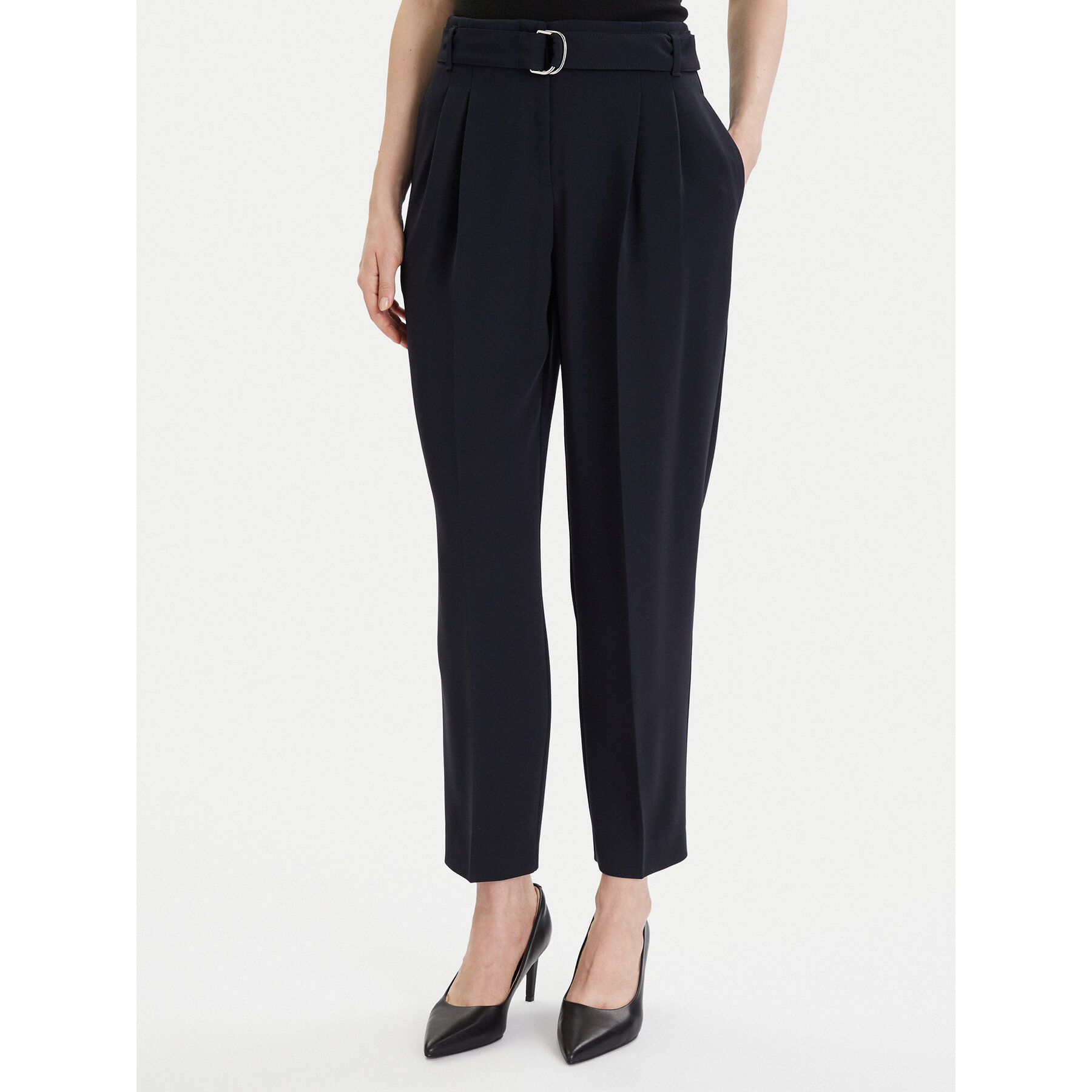 Boss Stoffhose Tapiah 50490037 Dunkelblau Regular Fit