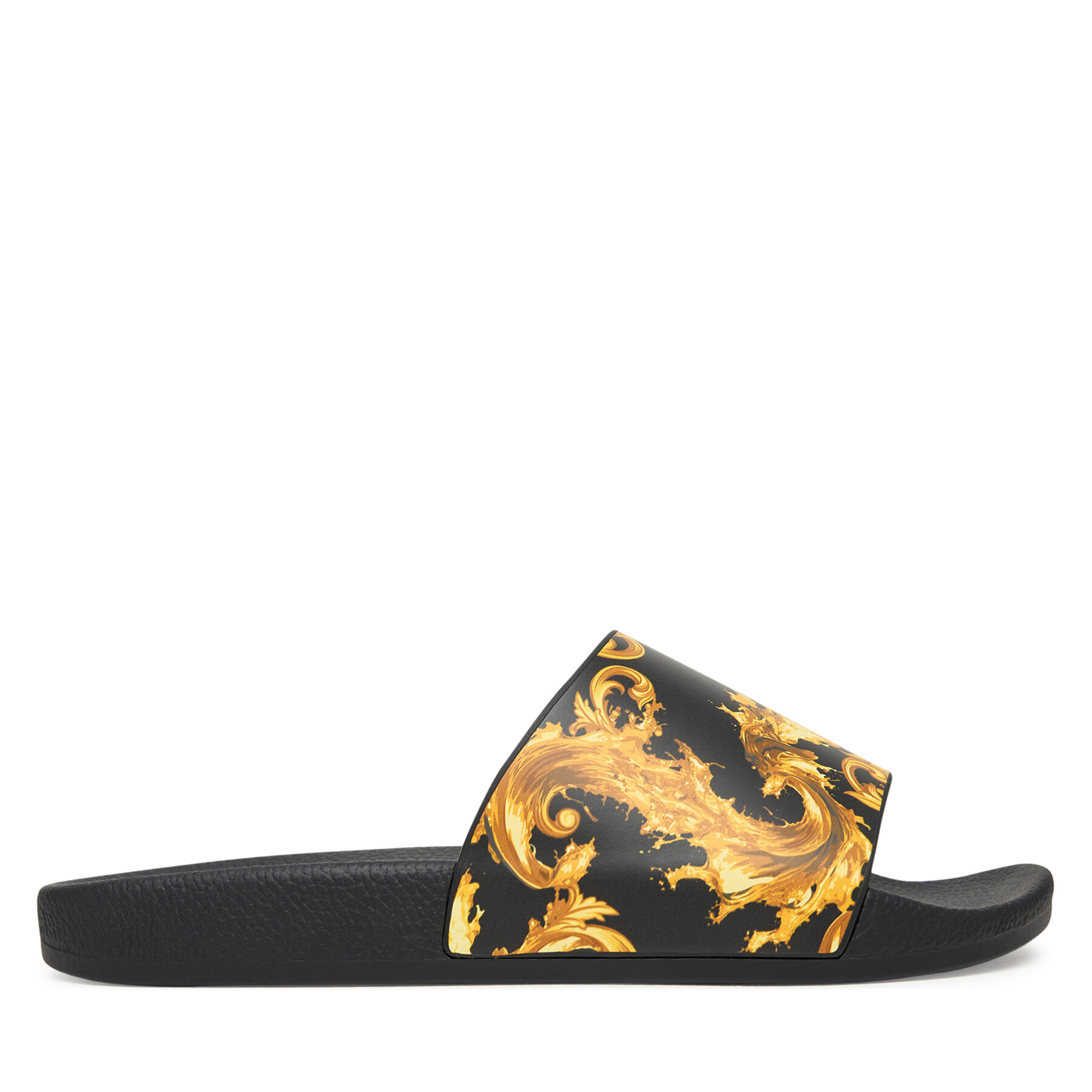 Šľapky Versace Jeans Couture 80VA3SQ3 ZS365 G89 Čierna