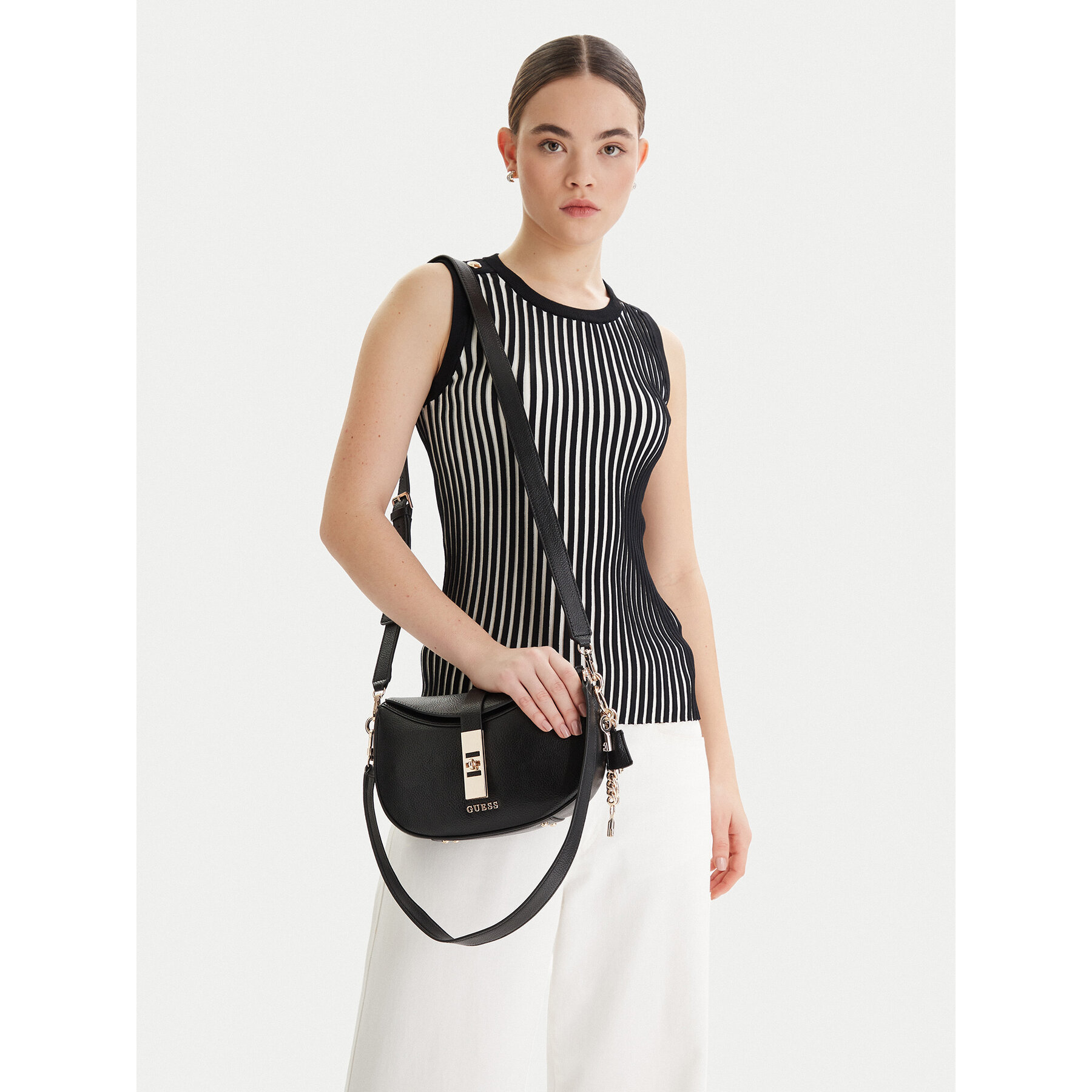 Geantă Guess Brooke HWBG98 97180 Negru