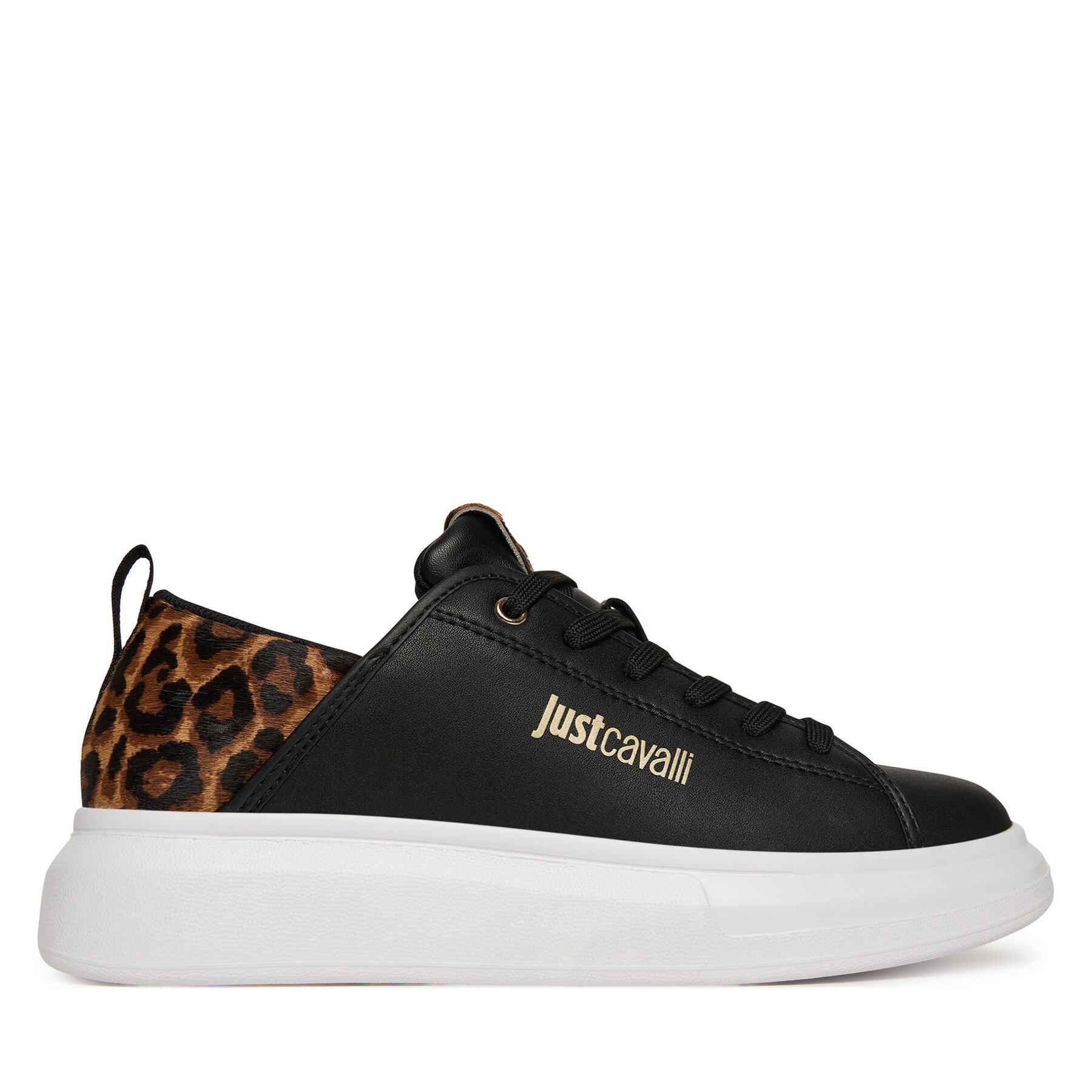 Сникърси Just Cavalli 79RA3SB7 ZPB58 Черен