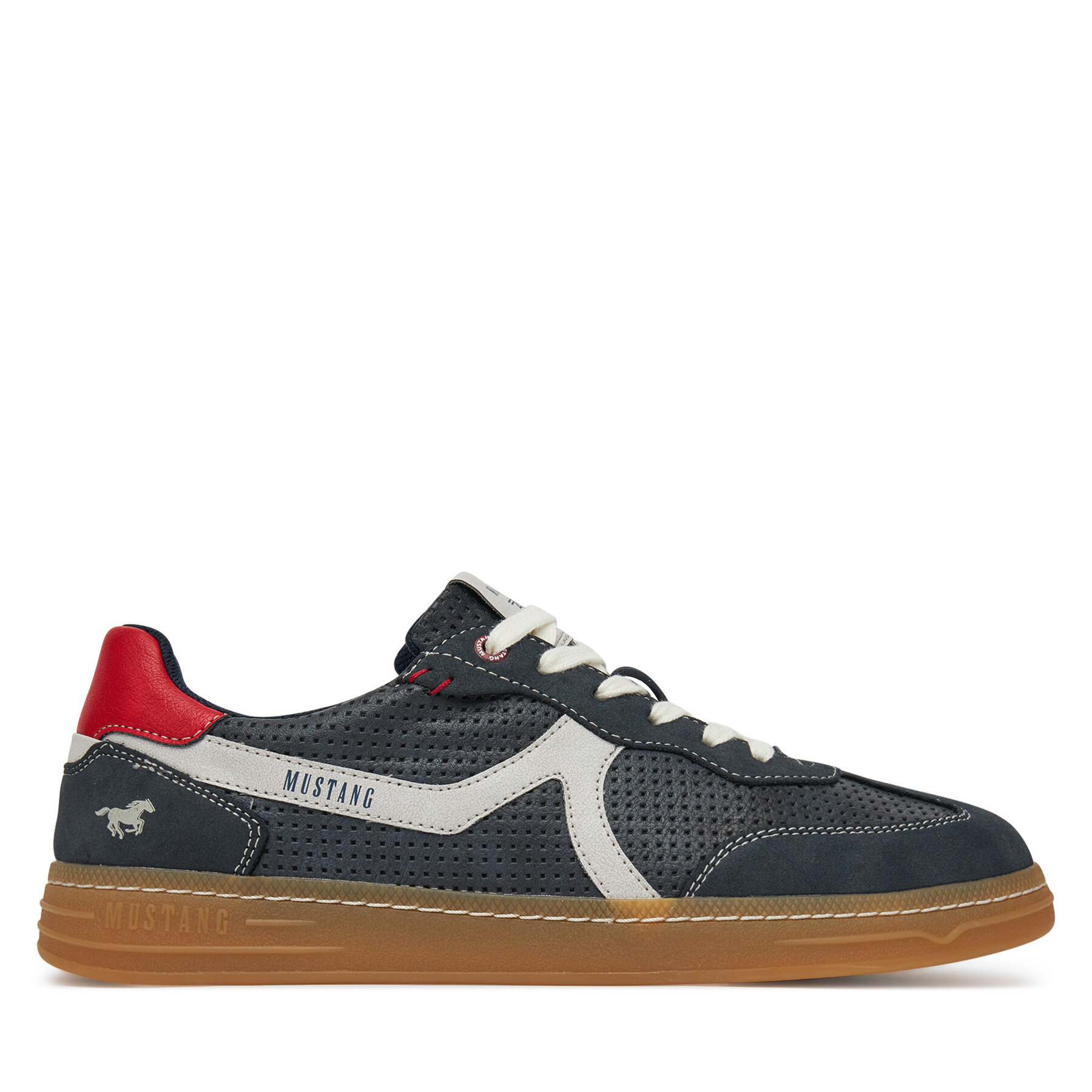 Sneakersy Mustang 4204-302 Tmavomodrá