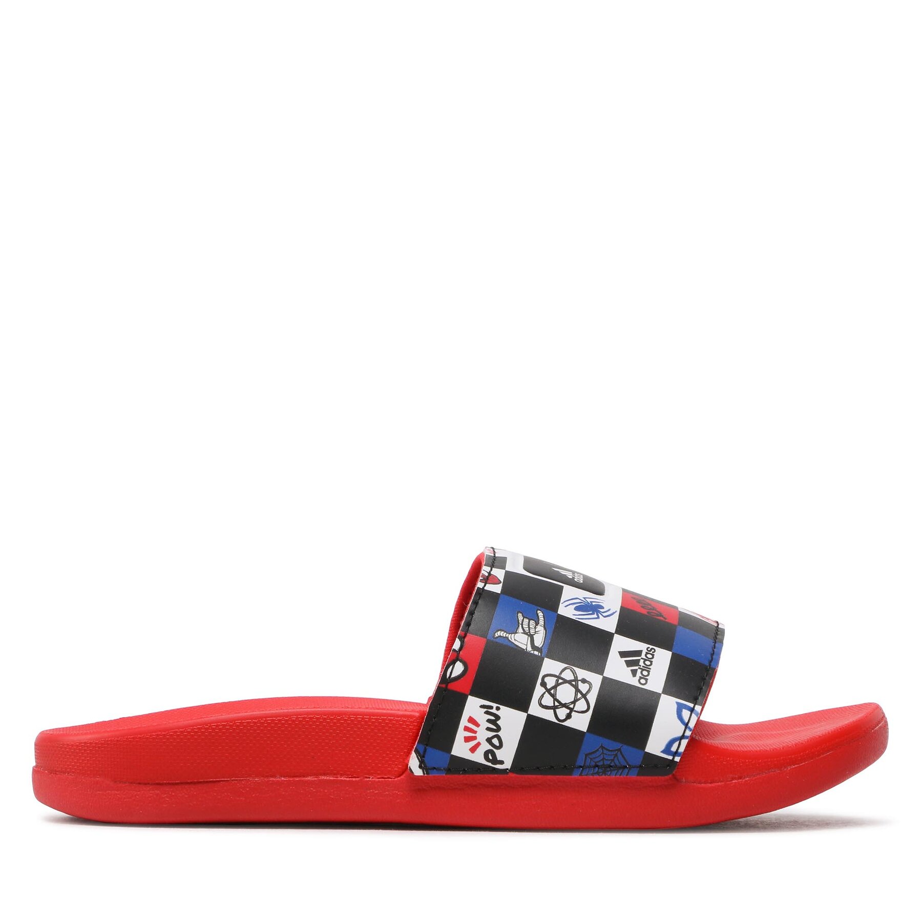 Mules / sandales de bain adidas adilette Comfort Spiderma HP7758 White/Black/Multi