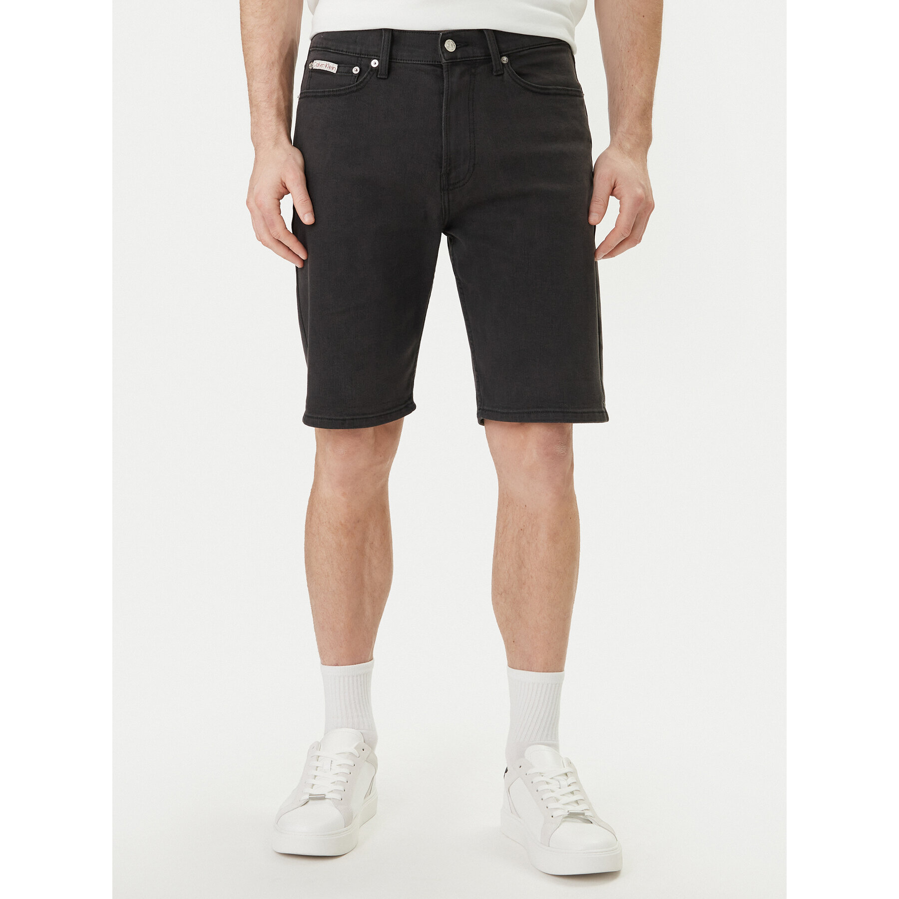 Calvin Klein Jeans Jeansshorts LV04RF921G Schwarz Regular Fit