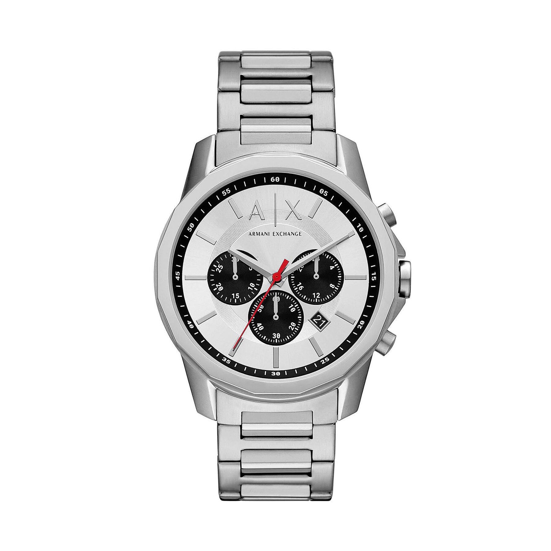 

Годинник Armani Exchange Banks AX1742 Silver/Silver, Срібний