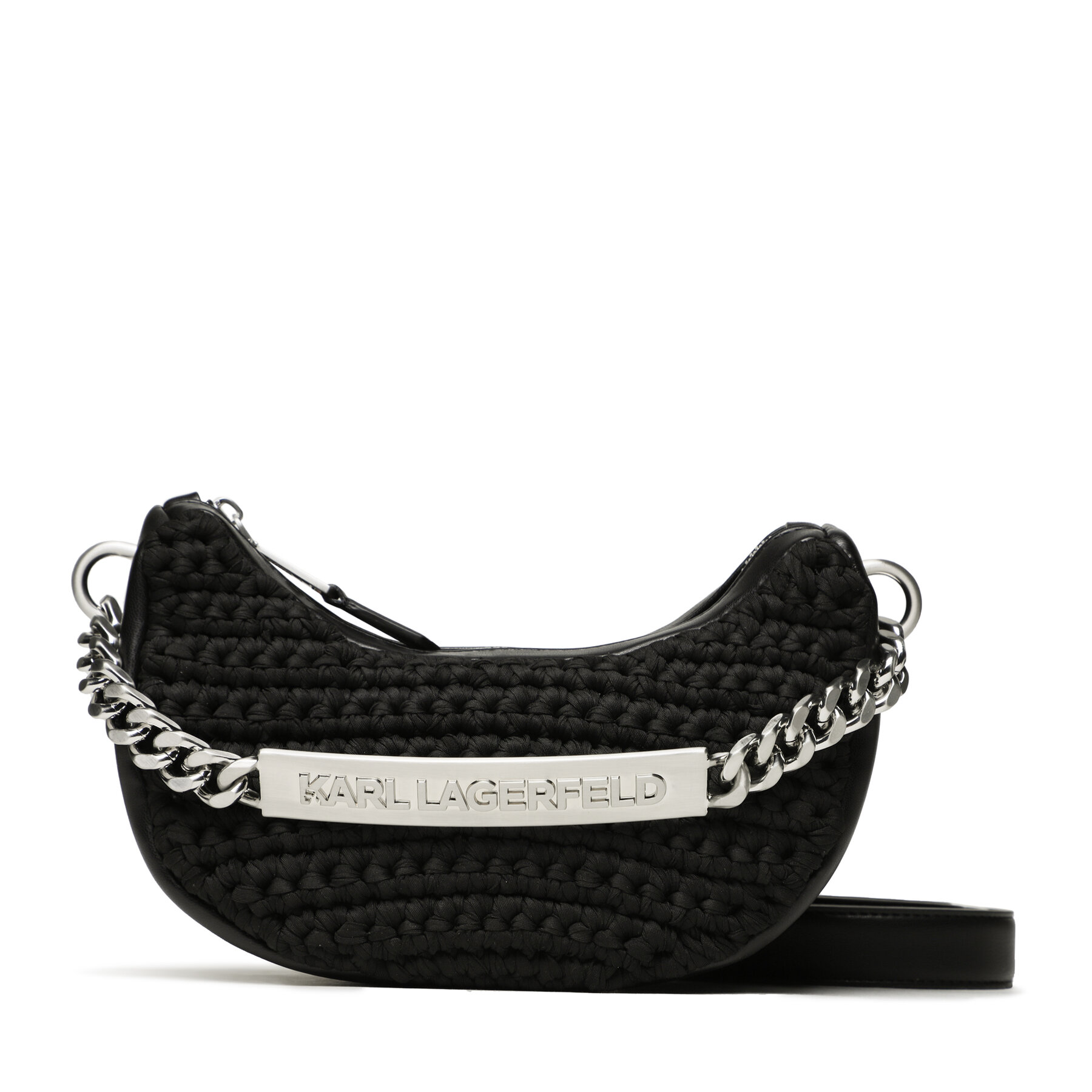 Ročna torba KARL LAGERFELD 231W3033 Black A999