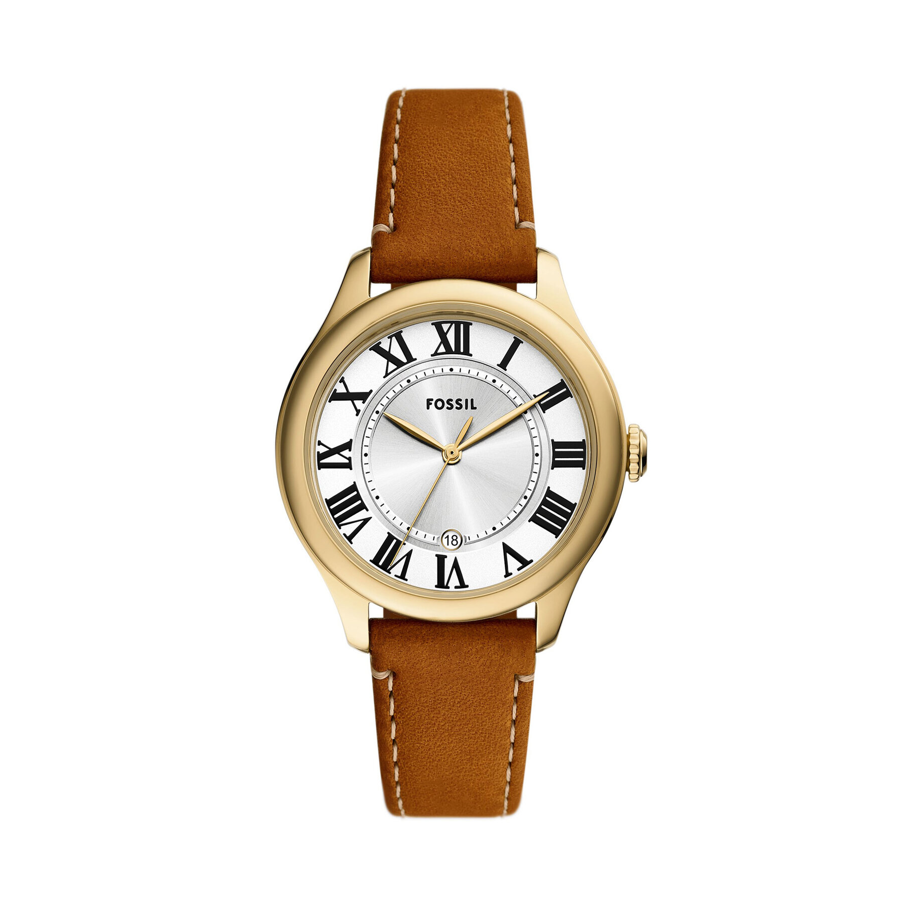 Часовник Fossil Gilmore ES5397 Кафяв