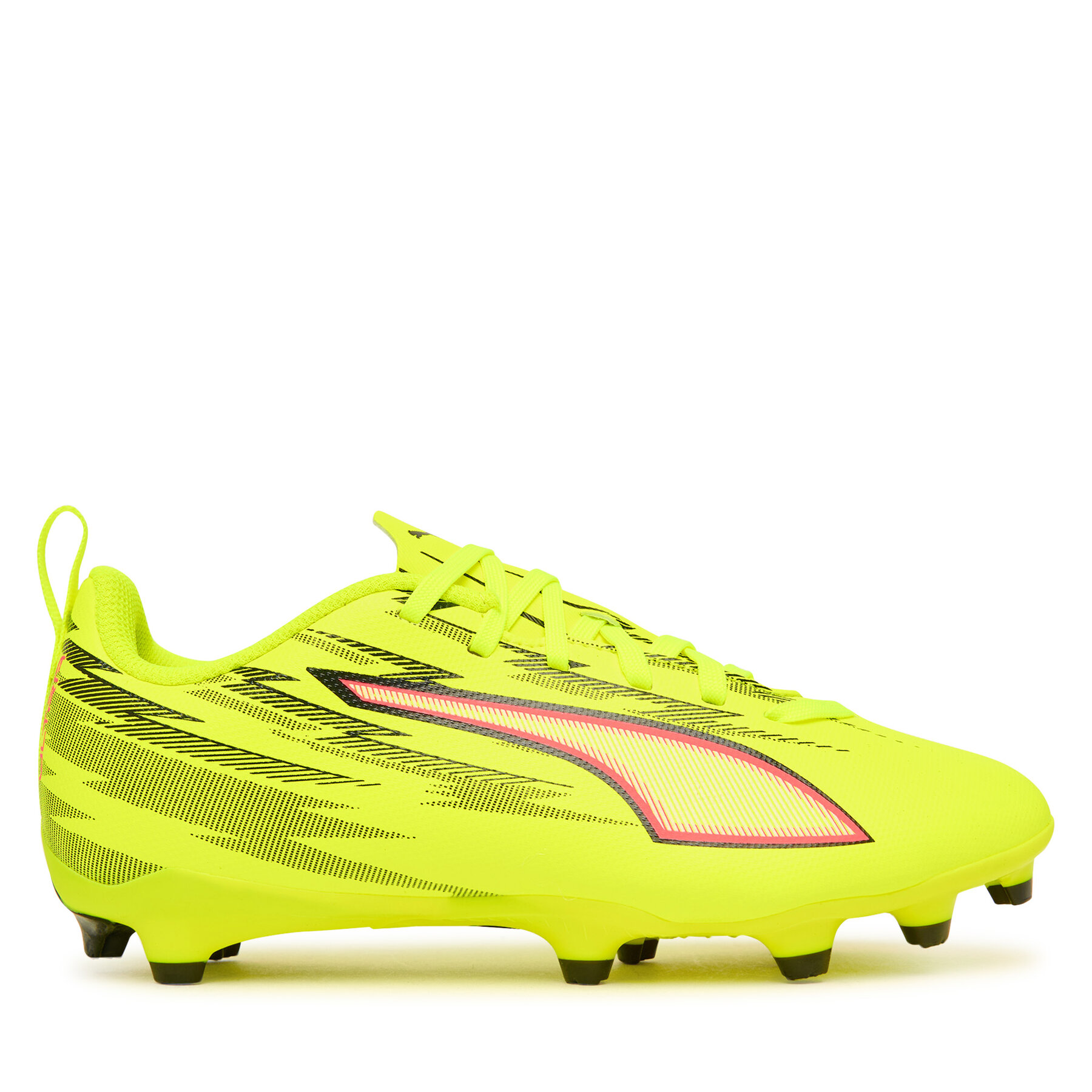Čevlji za nagomet Puma Ultra 6 Play Fg/Ag Jr 108705 01 Rumena