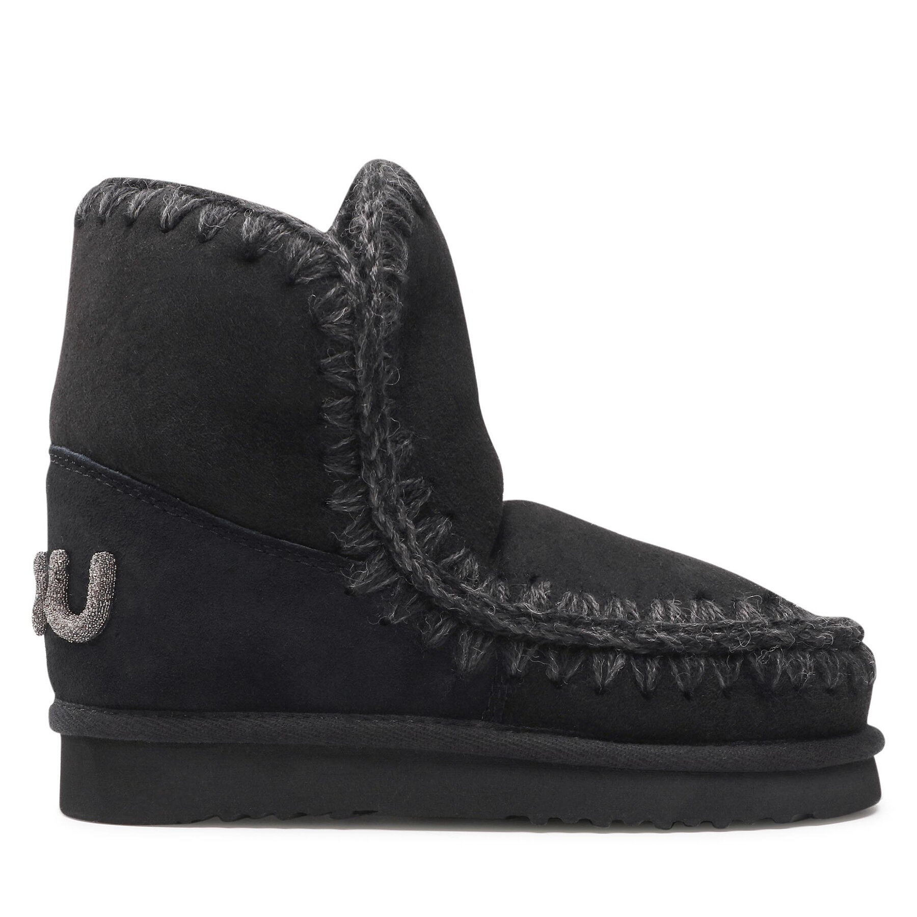 Bottes de neige Mou Eskimo 18 Glitter Logo MU.FW101050A Noir