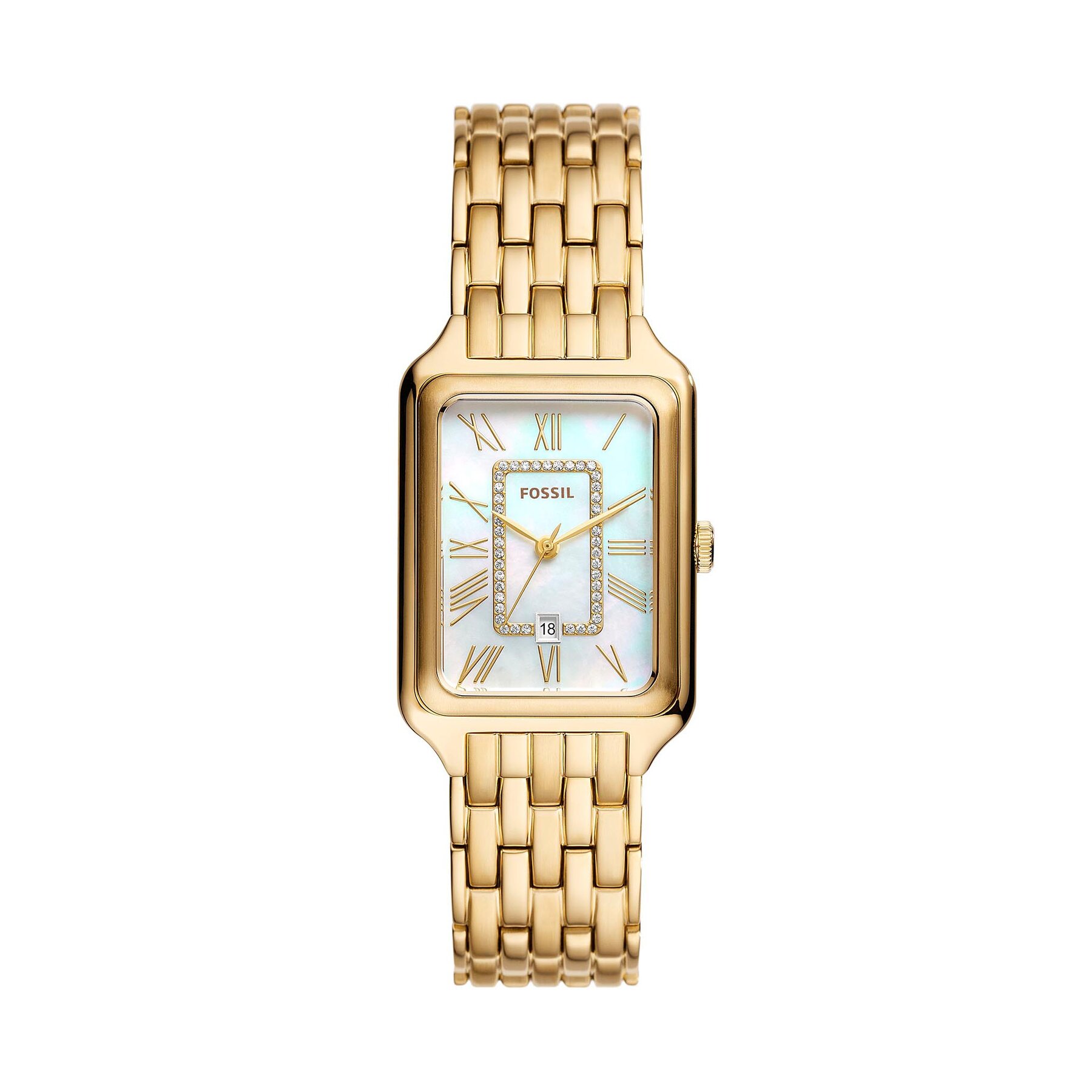 

Годинник Fossil Raquel ES5304 Gold/Gold, Золотий
