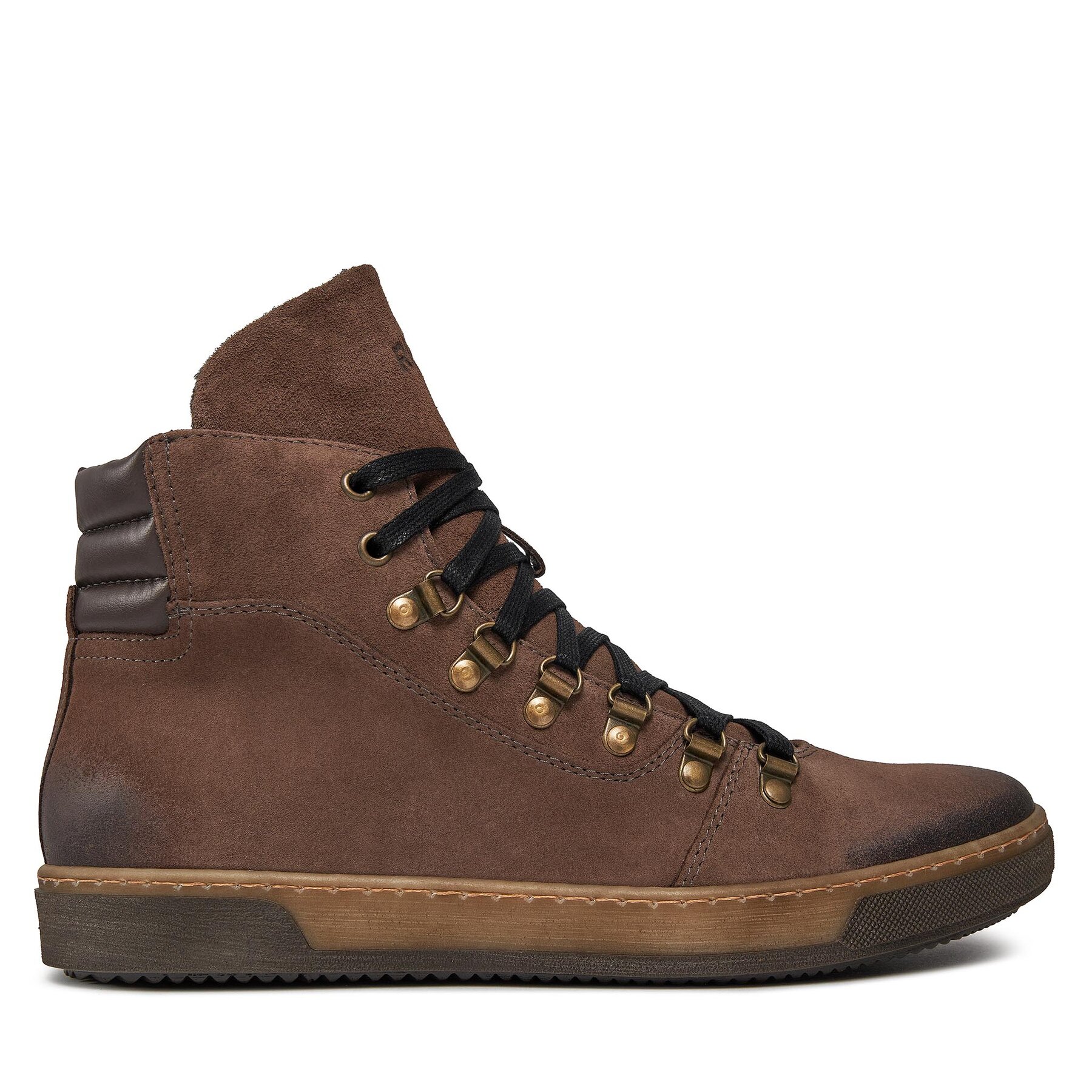 Botines planos Ryłko IDOP04 Marrón