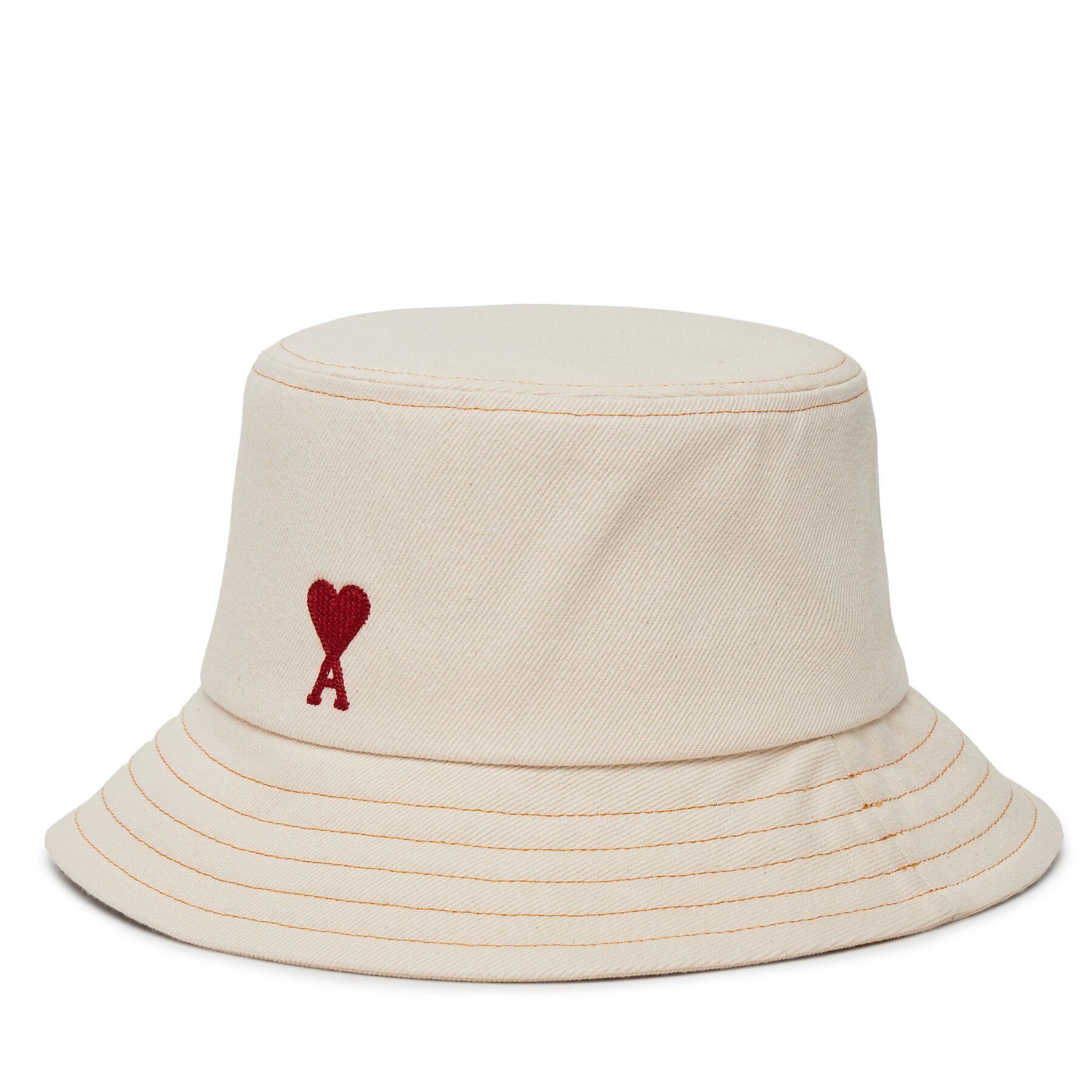 Καπέλο Bucket AMI PARIS UHA246DE0039 Εκρού