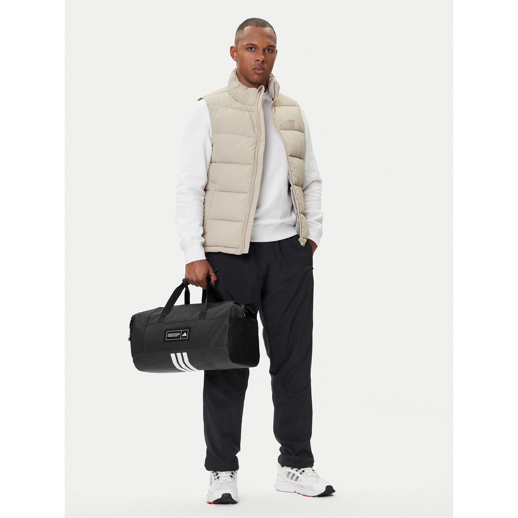 adidas Σάκος adidas 4ATHLTS Duffel Bag Small IM5523 Μαύρο