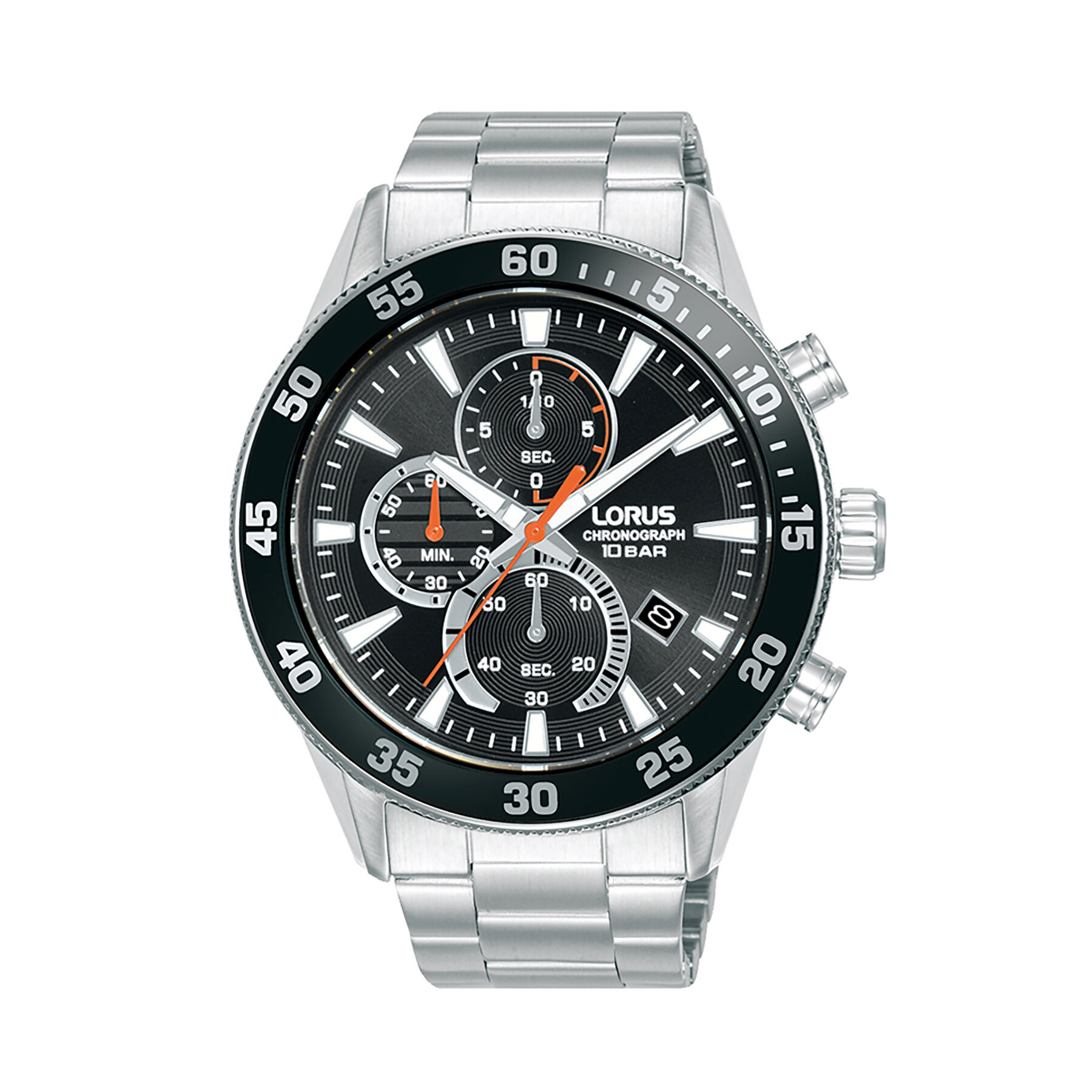

Годинник Lorus Chronograph RM321JX9 Black, Чорний