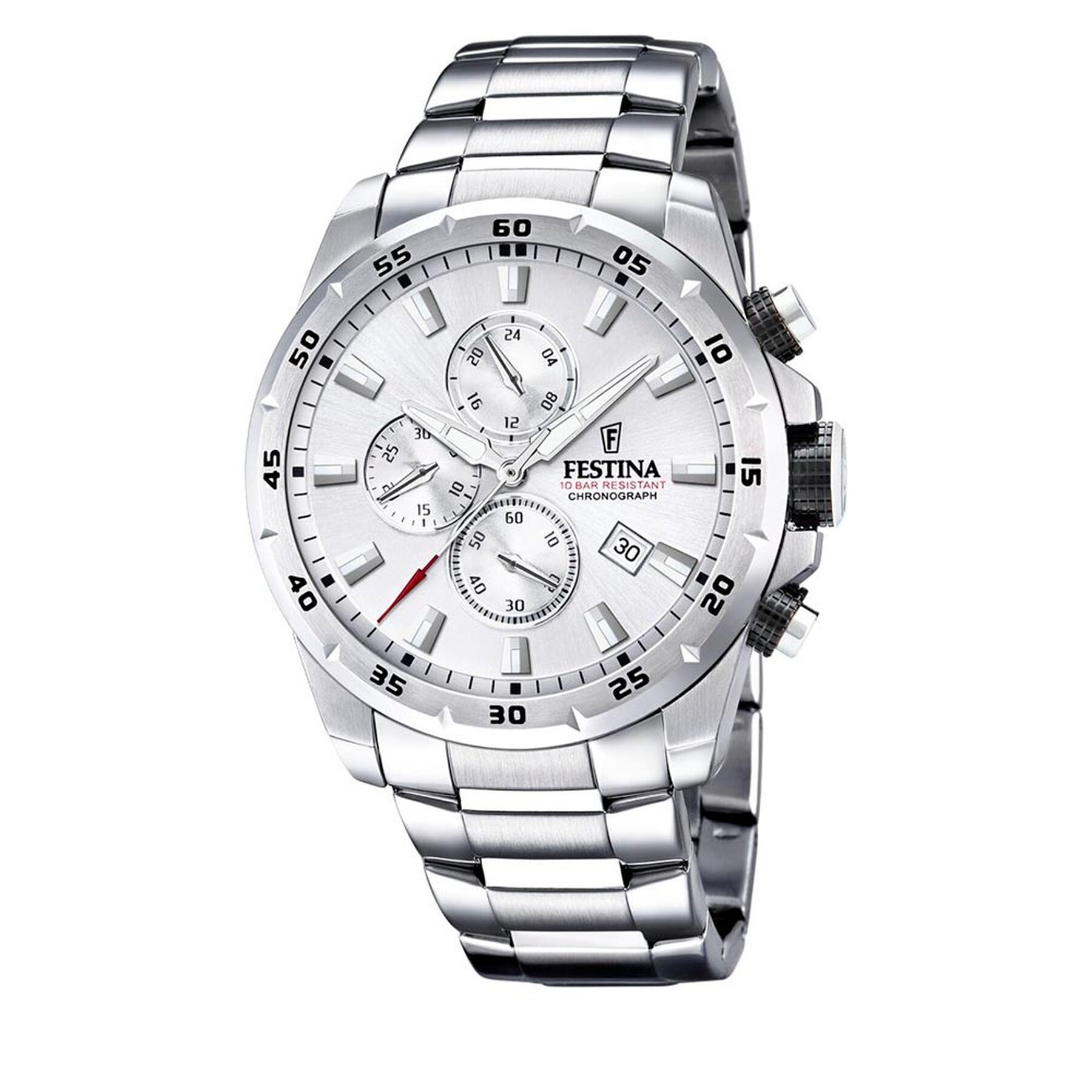

Годинник Festina Chrono Sport 20463/1 Silver/Silver, Срібний