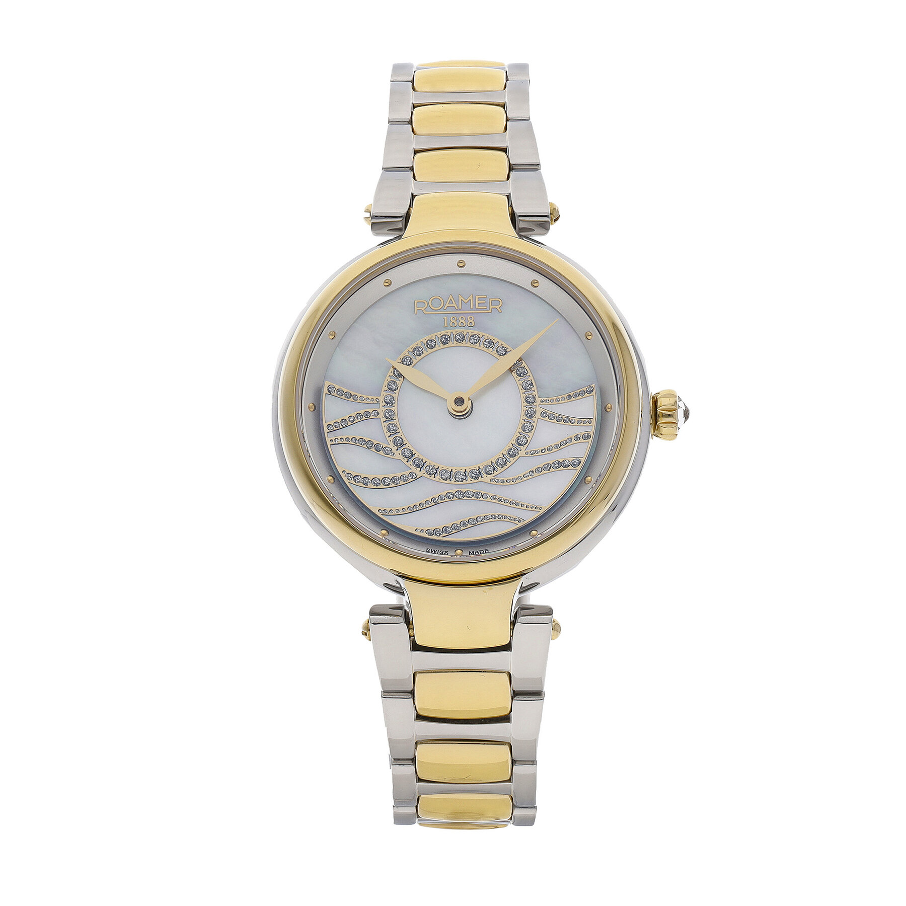 Damski Zegarek Roamer Złoty Lady Marmaid 600857 47 15 50