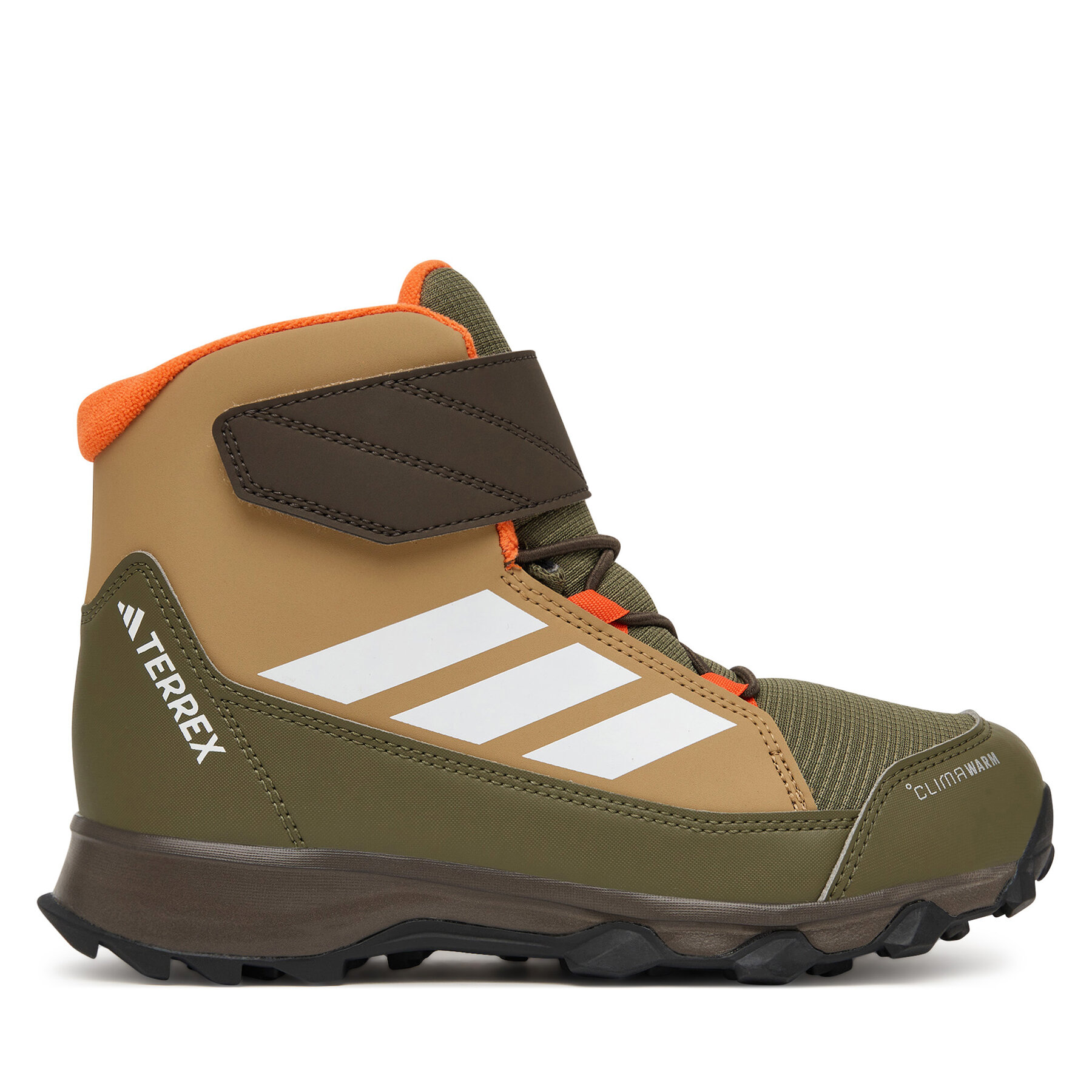 Παπούτσια πεζοπορίας adidas Terrex Snow Cw JR4189 Καφέ