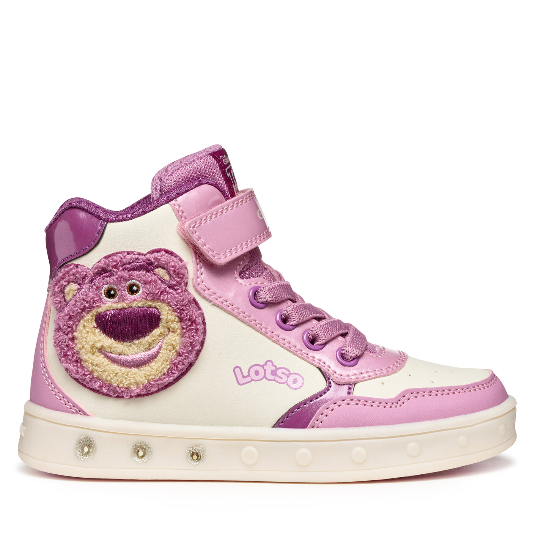 Sneakersy Geox J Skylin J568WG 0BCKN C8F1M M Écru