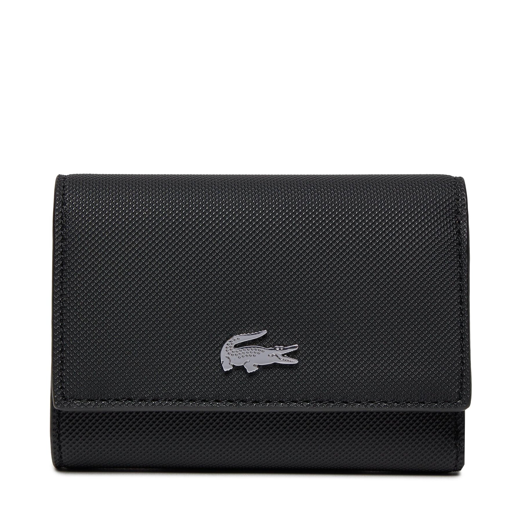 Nagy női pénztárca Lacoste NF4190AA Fekete