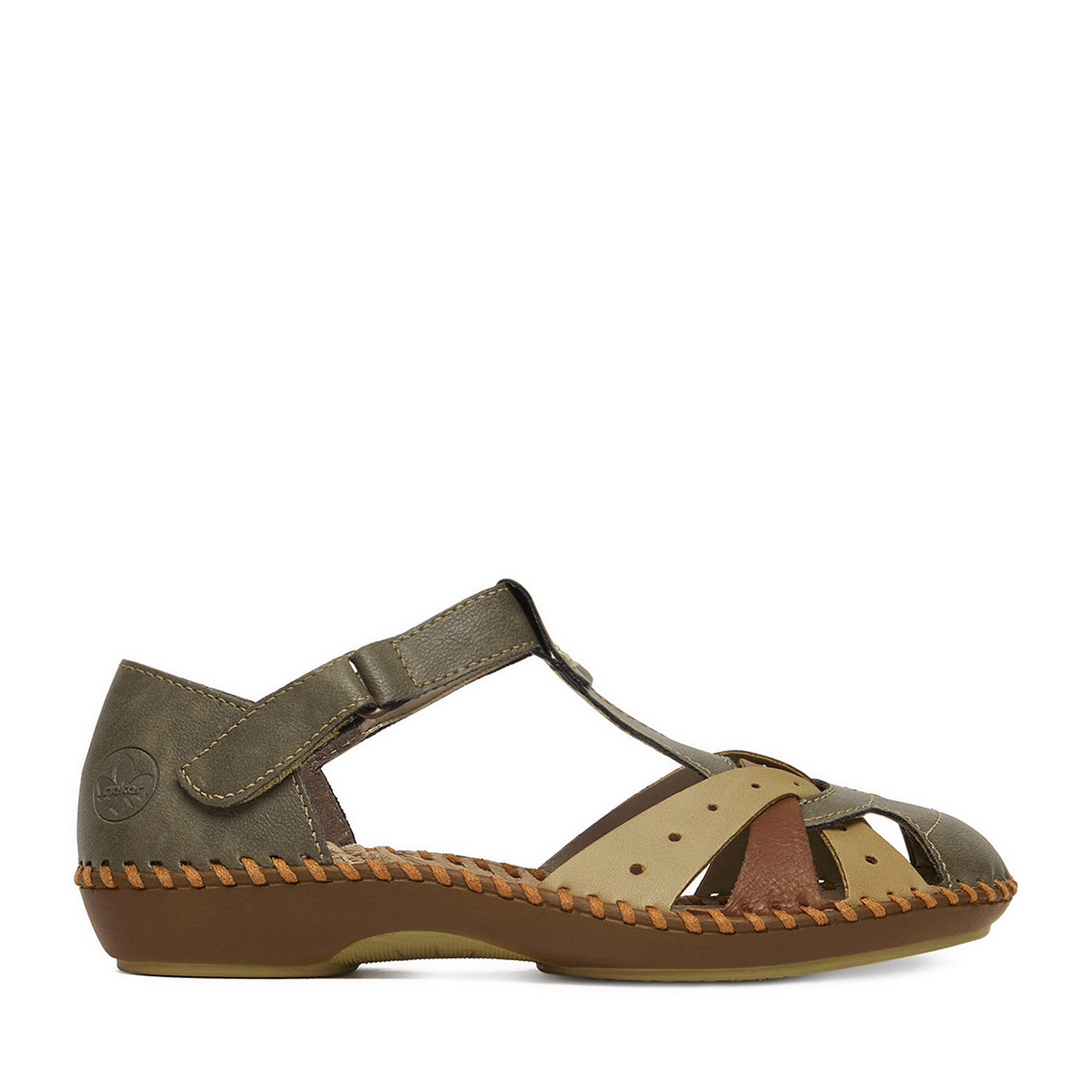 Sandali Rieker CEO-M1655-54 Zelena