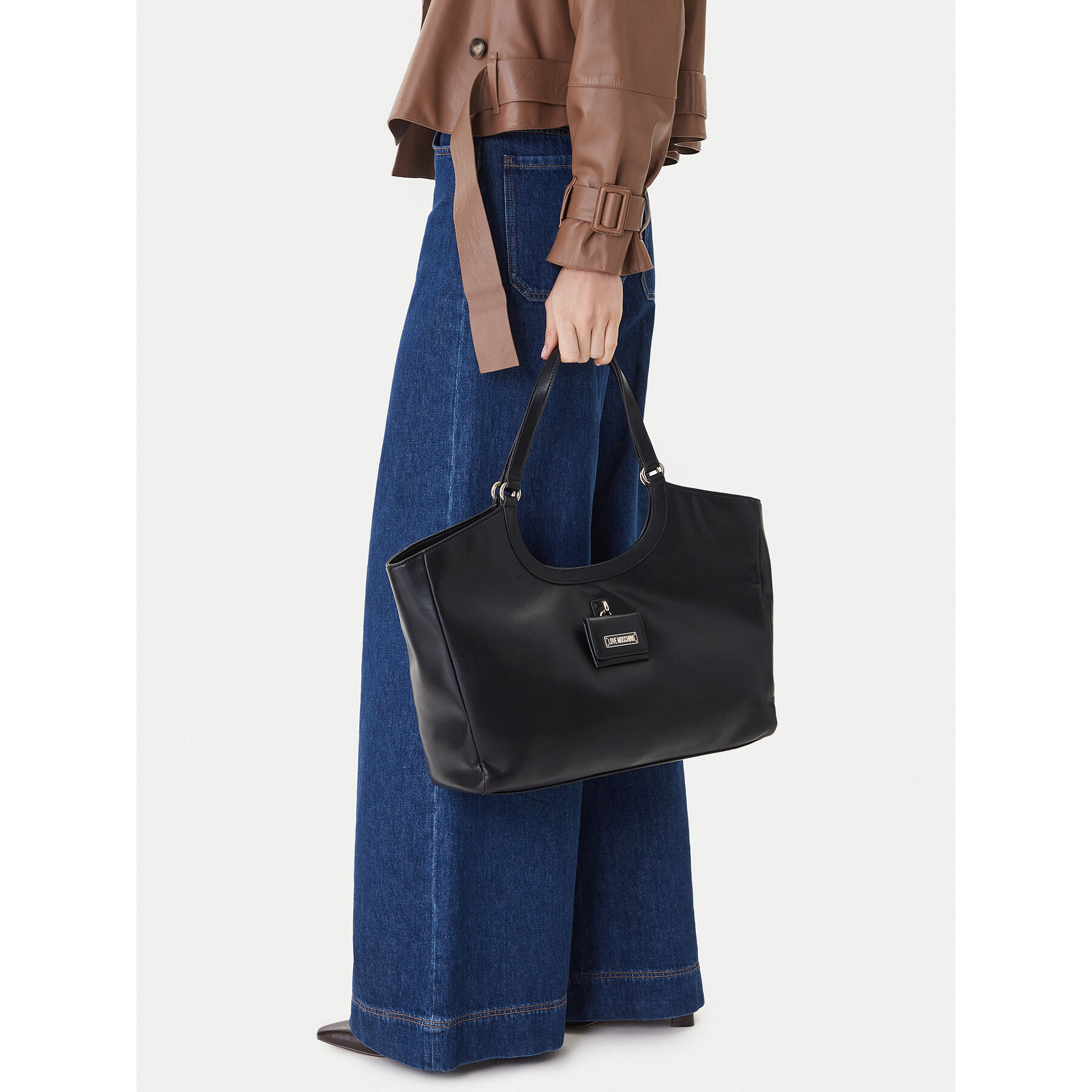 Kabelka LOVE MOSCHINO JC4391PP0NKN0000 Čierna