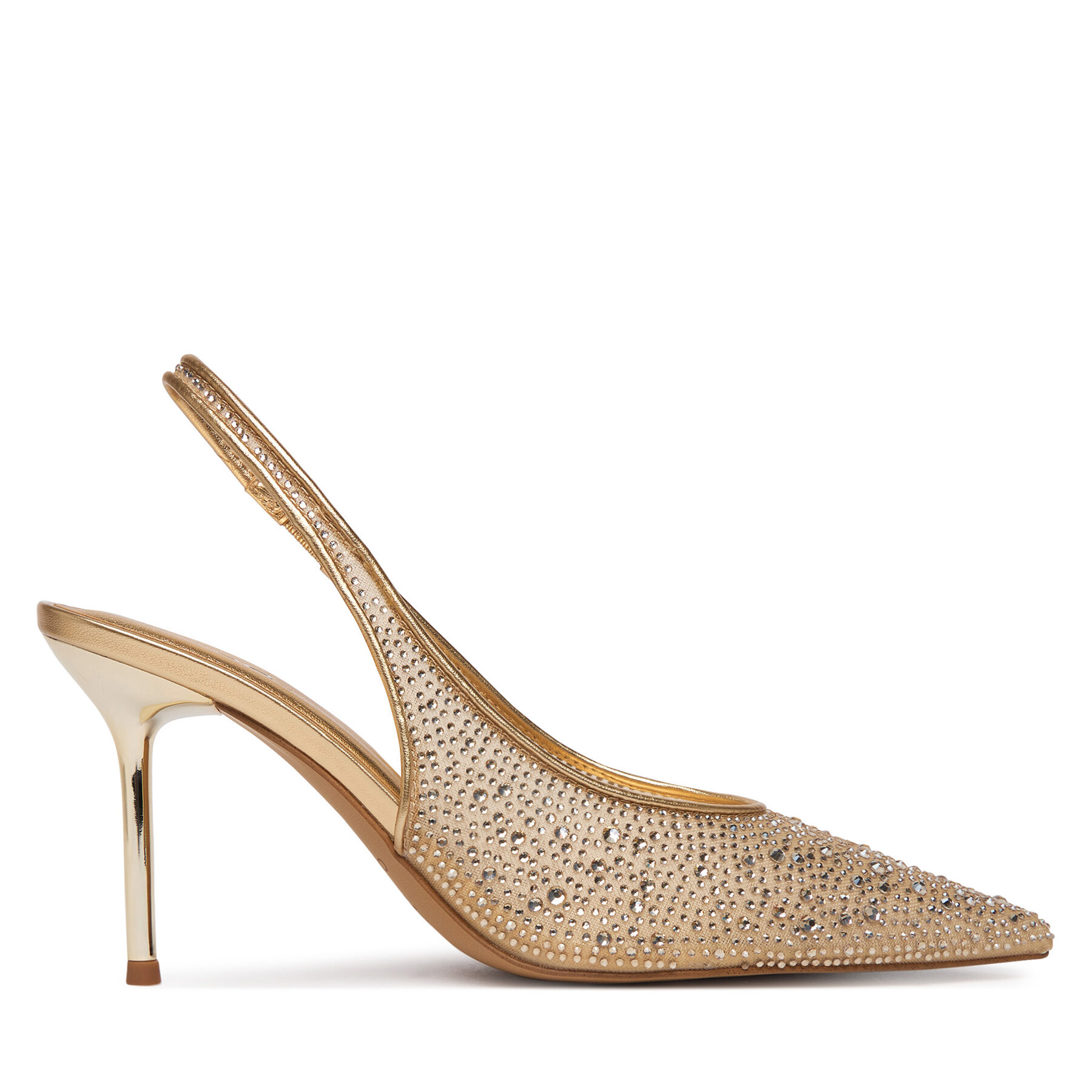 Pantofi cu toc subțire Aldo Mera 14241623 Auriu