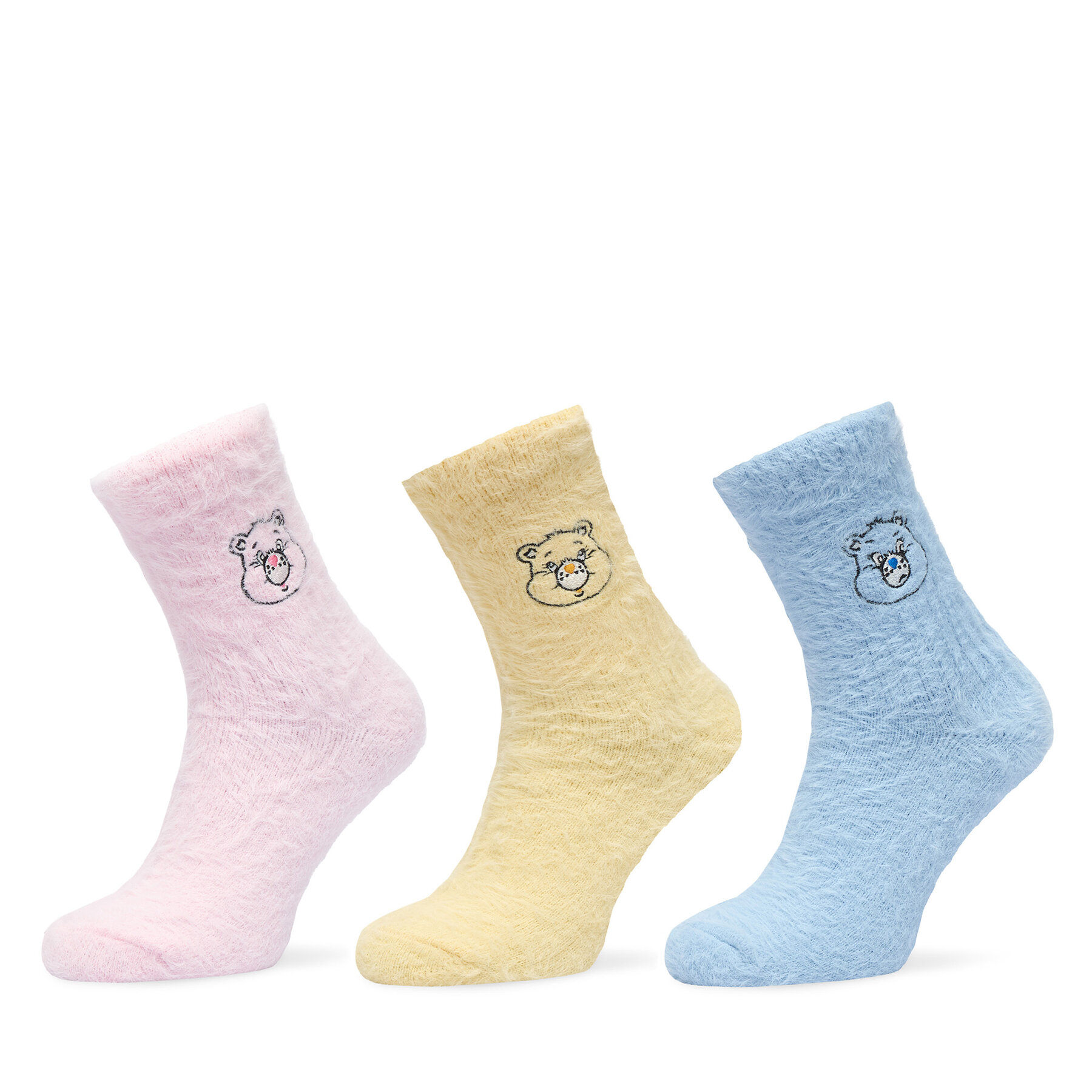 Duge čarape adidas Adidas Care Bear Crew Sock 3 Pairs KT1937 Ružičasta