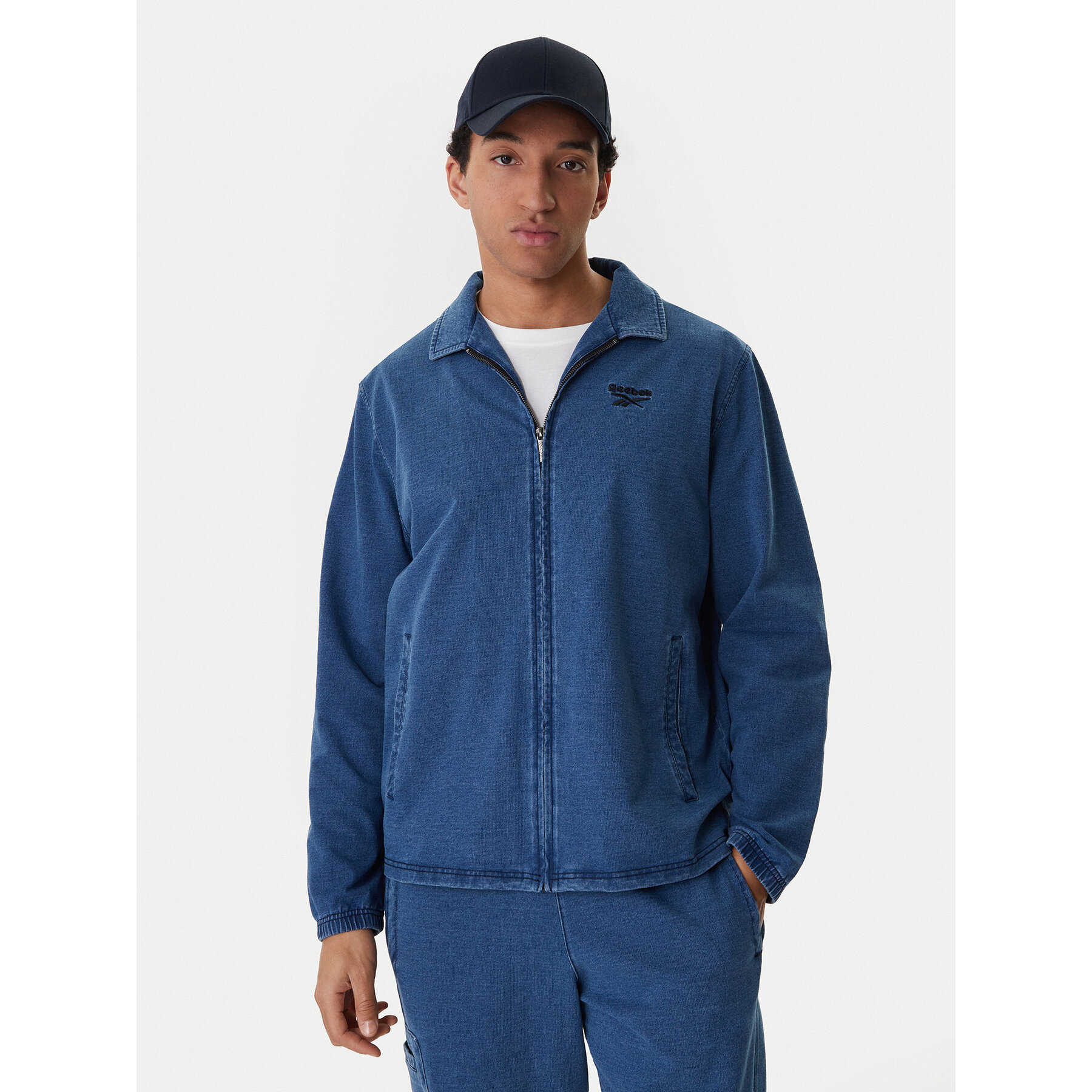 Reebok Sweatshirt Aldridge RK25542CCM Blau Regular Fit