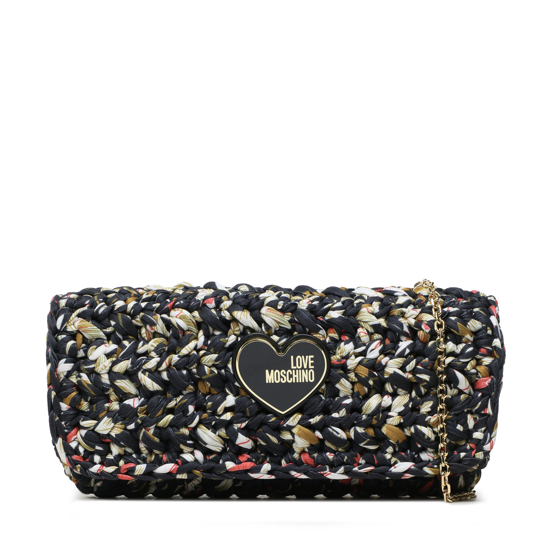 Geantă LOVE MOSCHINO JC4234PP0GKL100A Black/Red/White/Bl Black/Red/White/Bl imagine super redus 2022