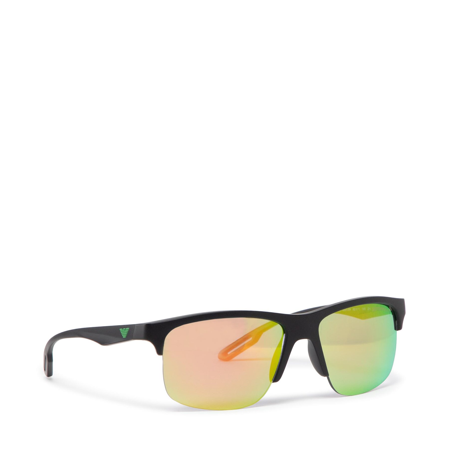 Ochelari de soare Emporio Armani 0EA4188U 50013R Matte Black/Grey Mirror Green 0EA4188U imagine noua