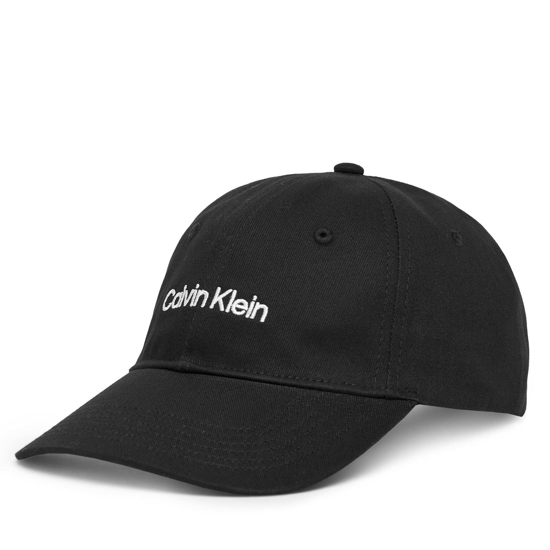 Šilterica Calvin Klein Logo Embroidery Baseball Cap LV04F5003G Crna