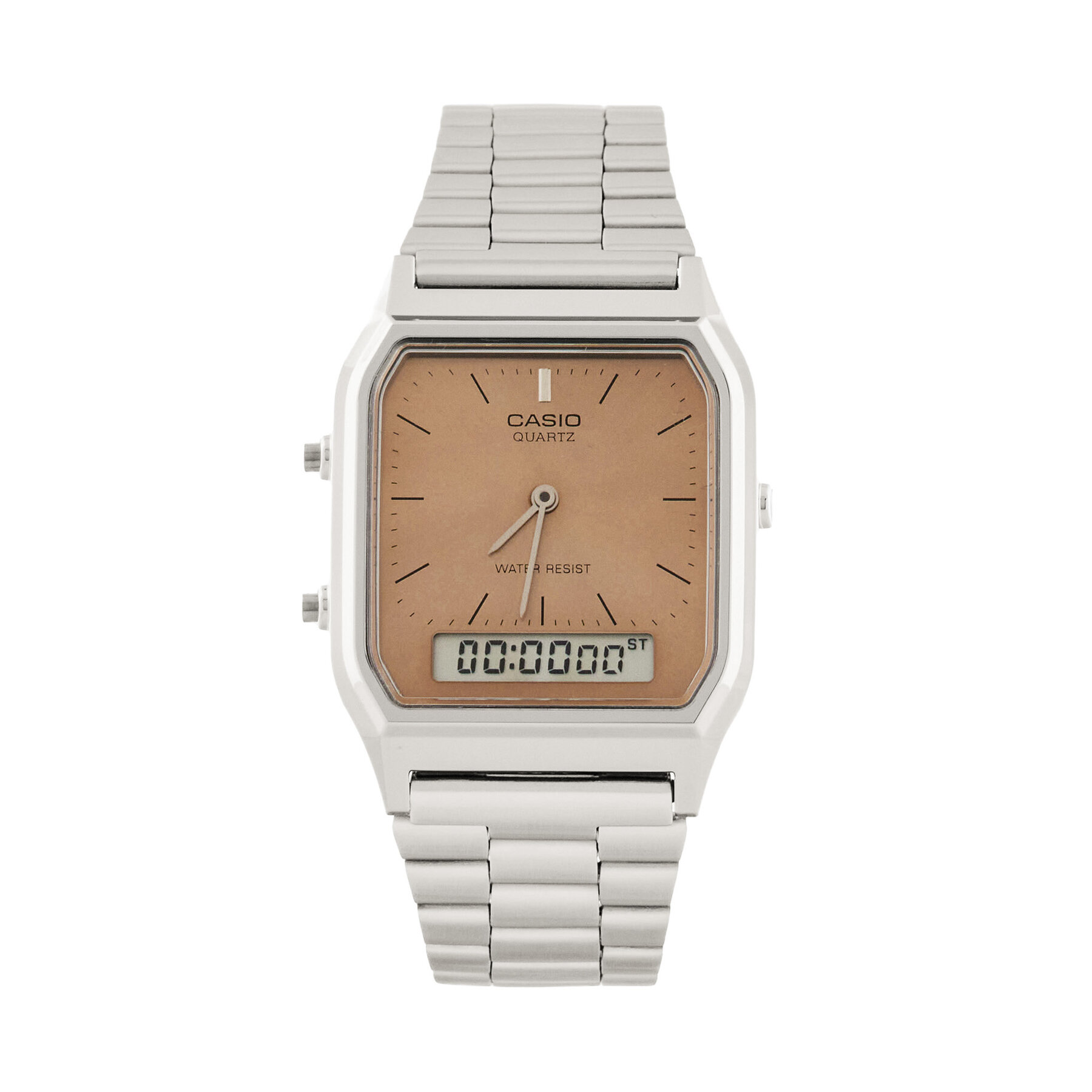 Hodinky Casio Vintage AQ-230A-4AMQYES Strieborná