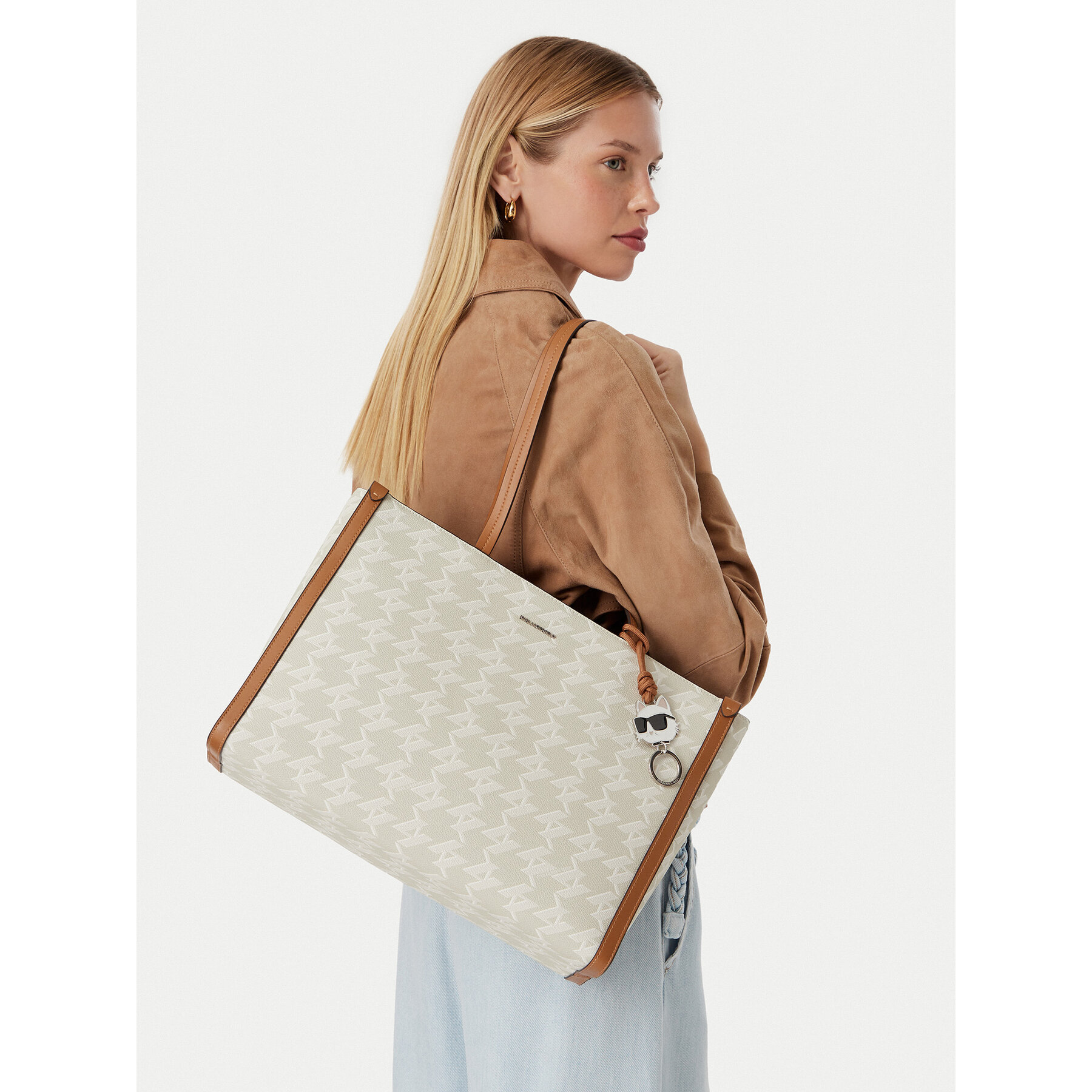 Torbica KARL LAGERFELD B3W30136 Krem