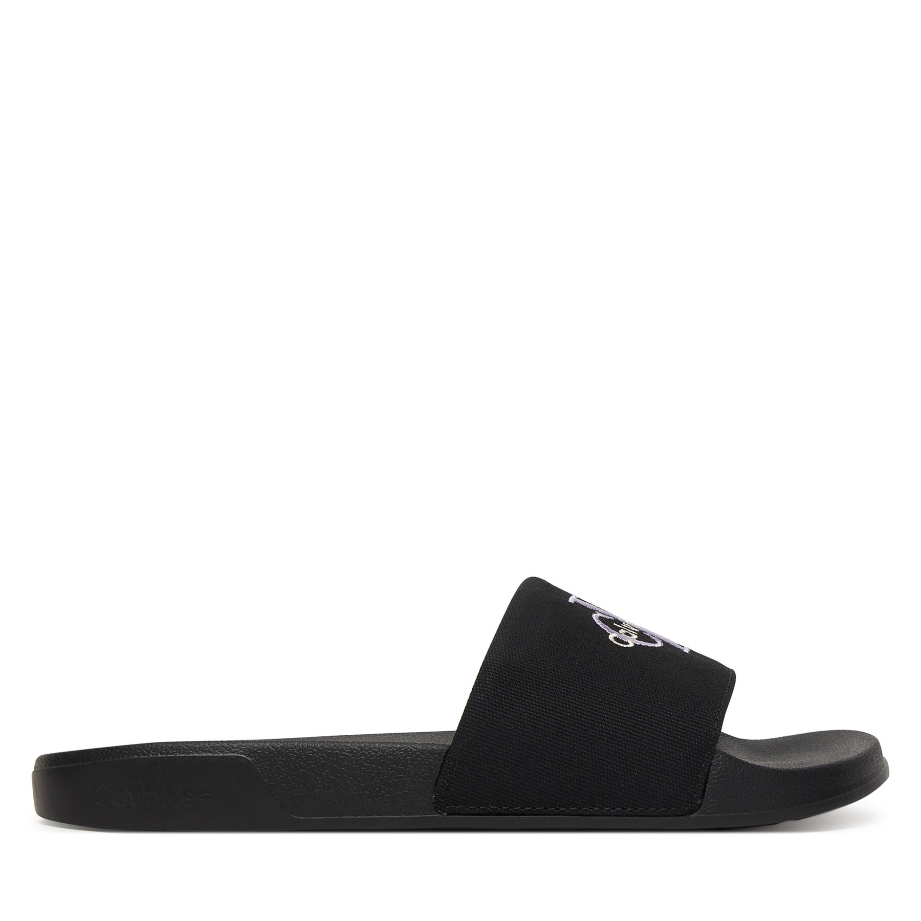 Natikače Calvin Klein Ess Slide Cv HW0HW02958 Crna