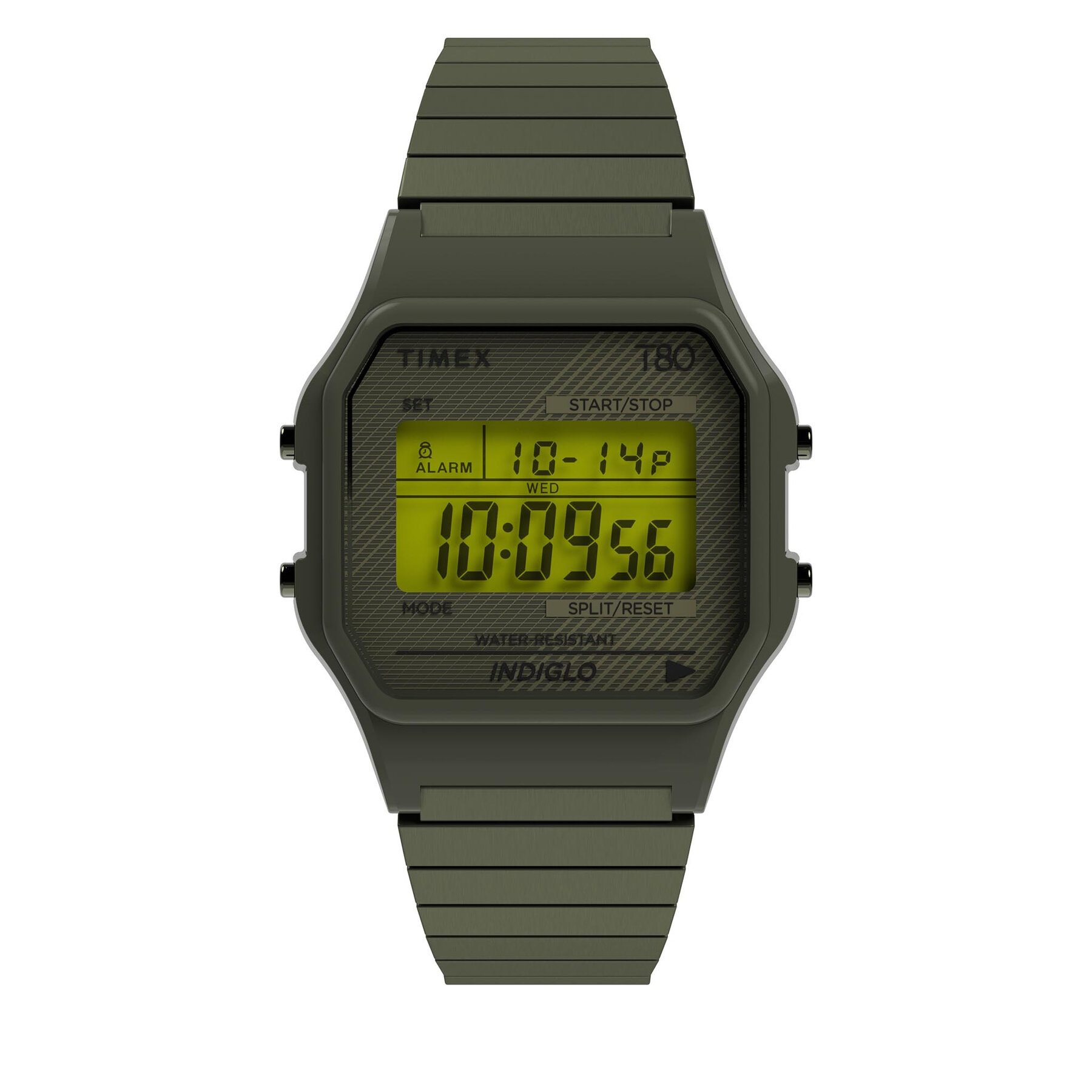 Ročna ura Timex T80 TW2U94000 Green/Green