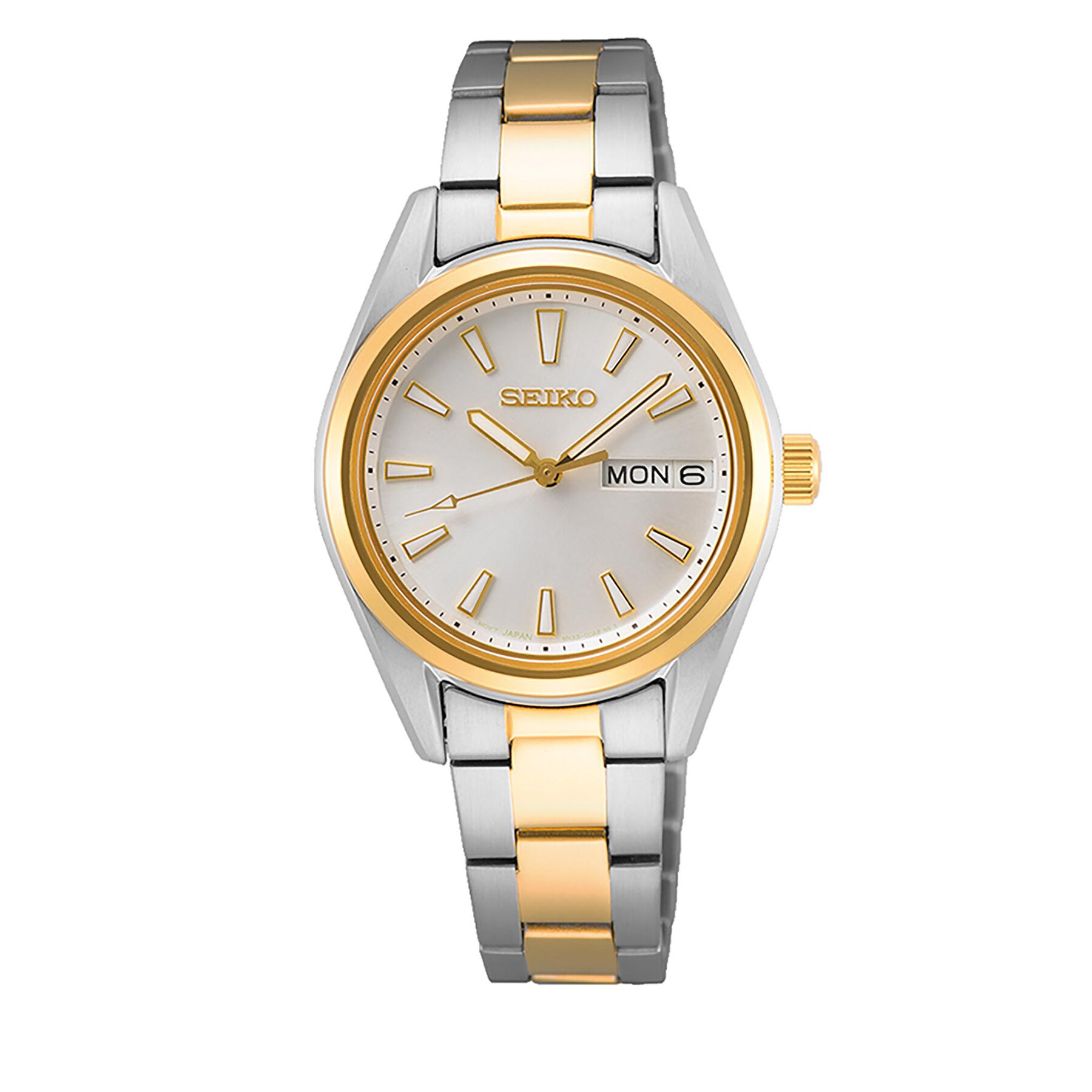

Годинник Seiko Classic Quartz Lady SUR454P1 Silver/Gold, Срібний
