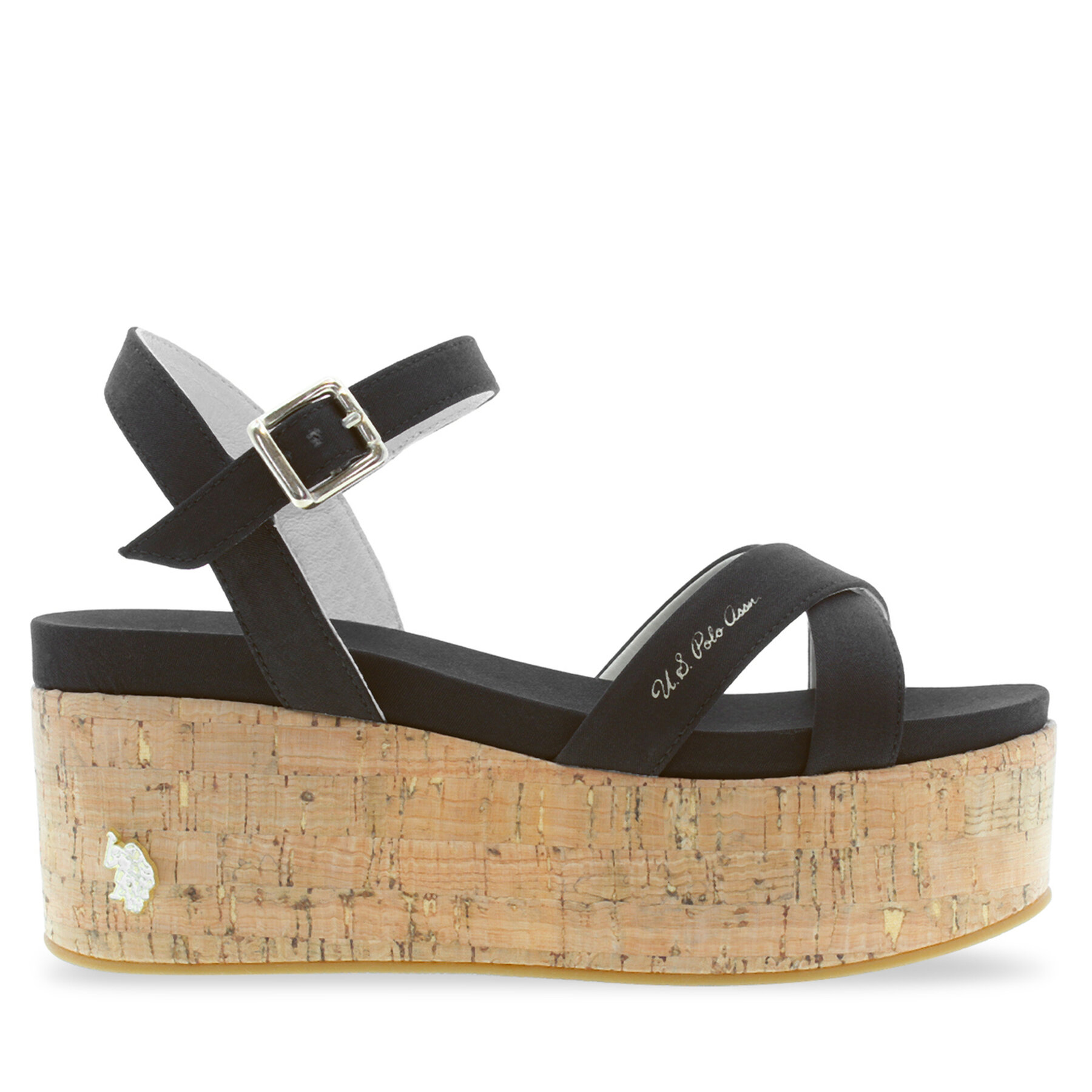 Sandaler U.S. Polo Assn. Loren LOREN002 Svart