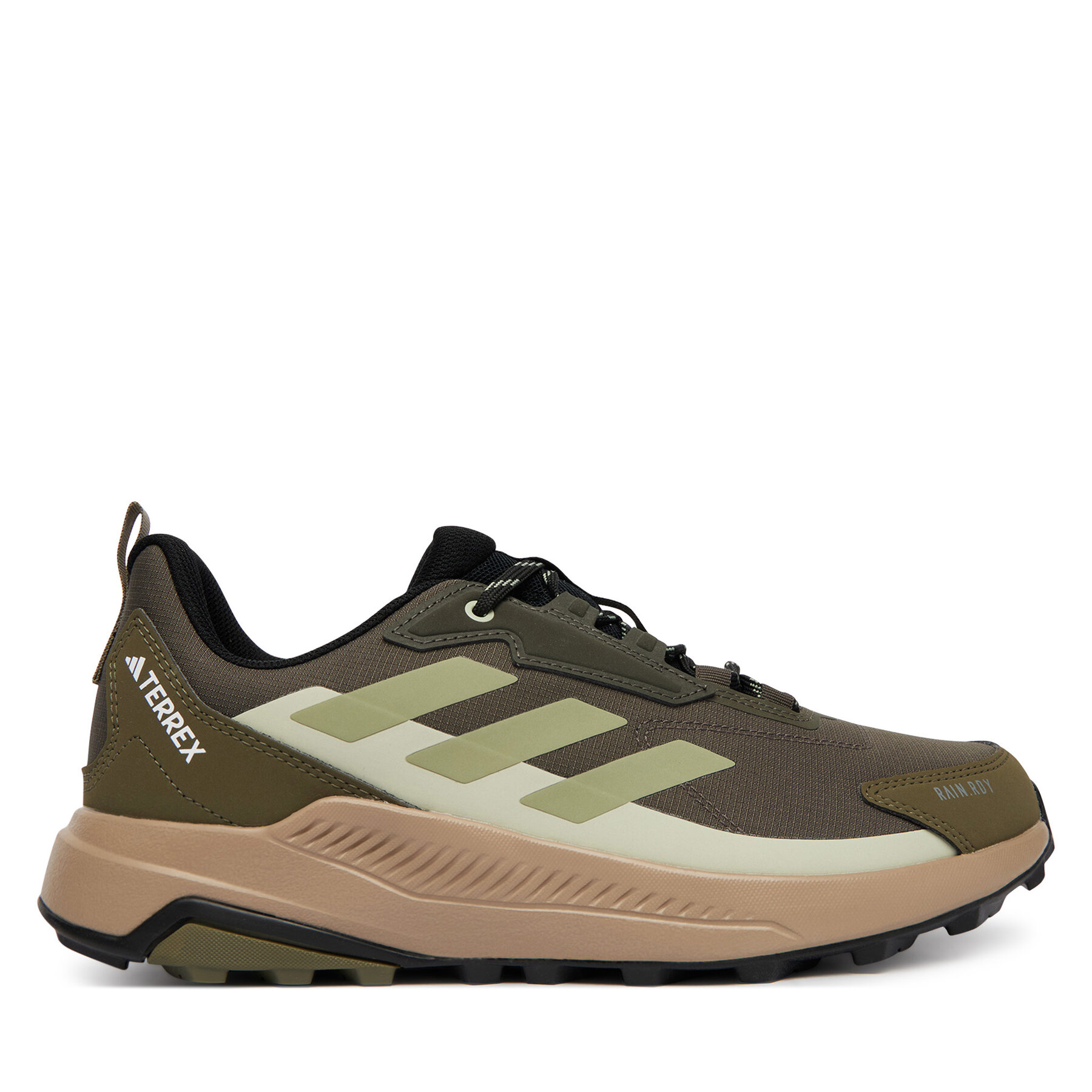 Παπούτσια πεζοπορίας adidas Terrex Anylander Rain.Rdy JR9087 Χακί